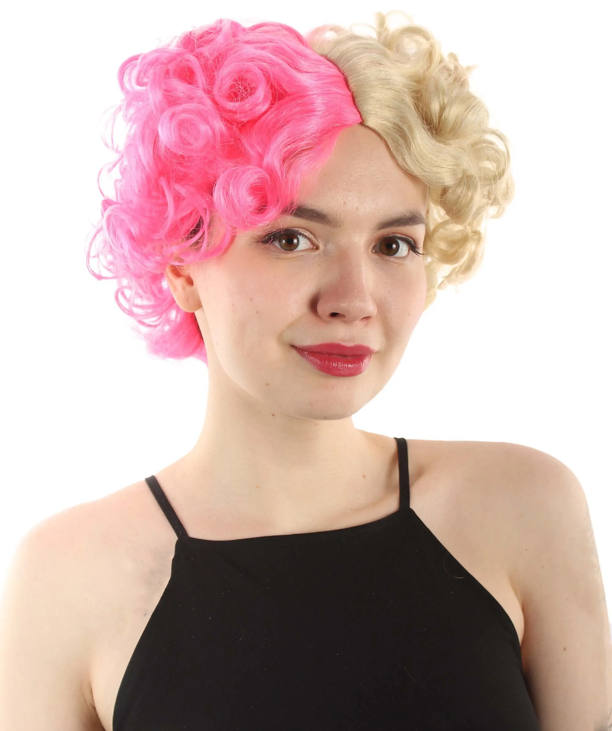 Adult Sexy Women's Wig | Curly Multiple Color Options | Short Celebrity Wig | HPO