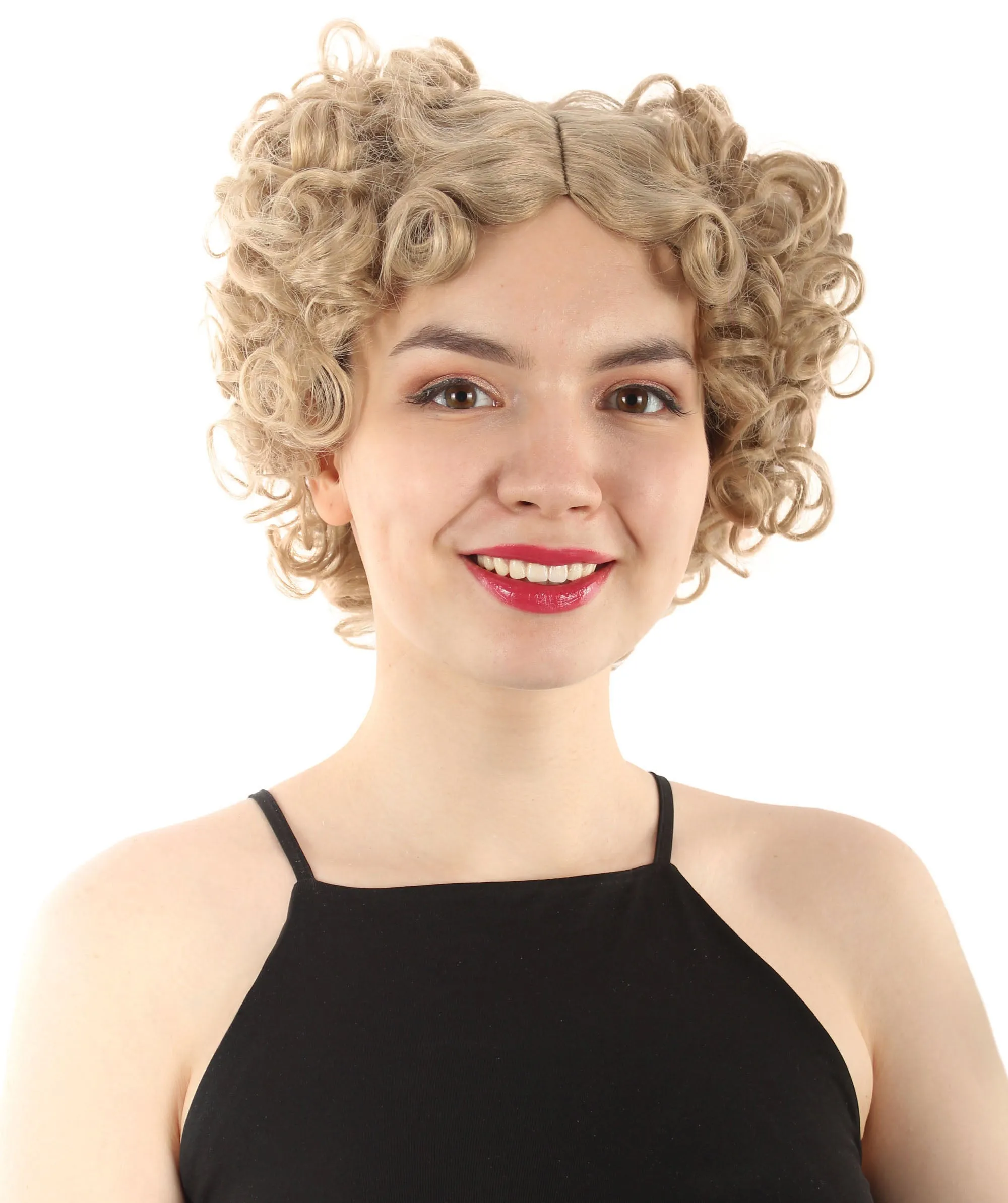 Adult Sexy Women's Wig | Curly Multiple Color Options | Short Celebrity Wig | HPO