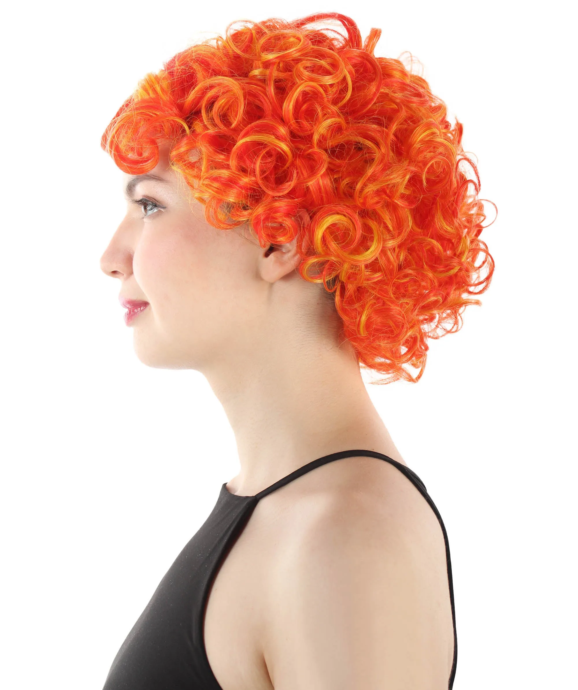 Adult Sexy Women's Wig | Curly Multiple Color Options | Short Celebrity Wig | HPO