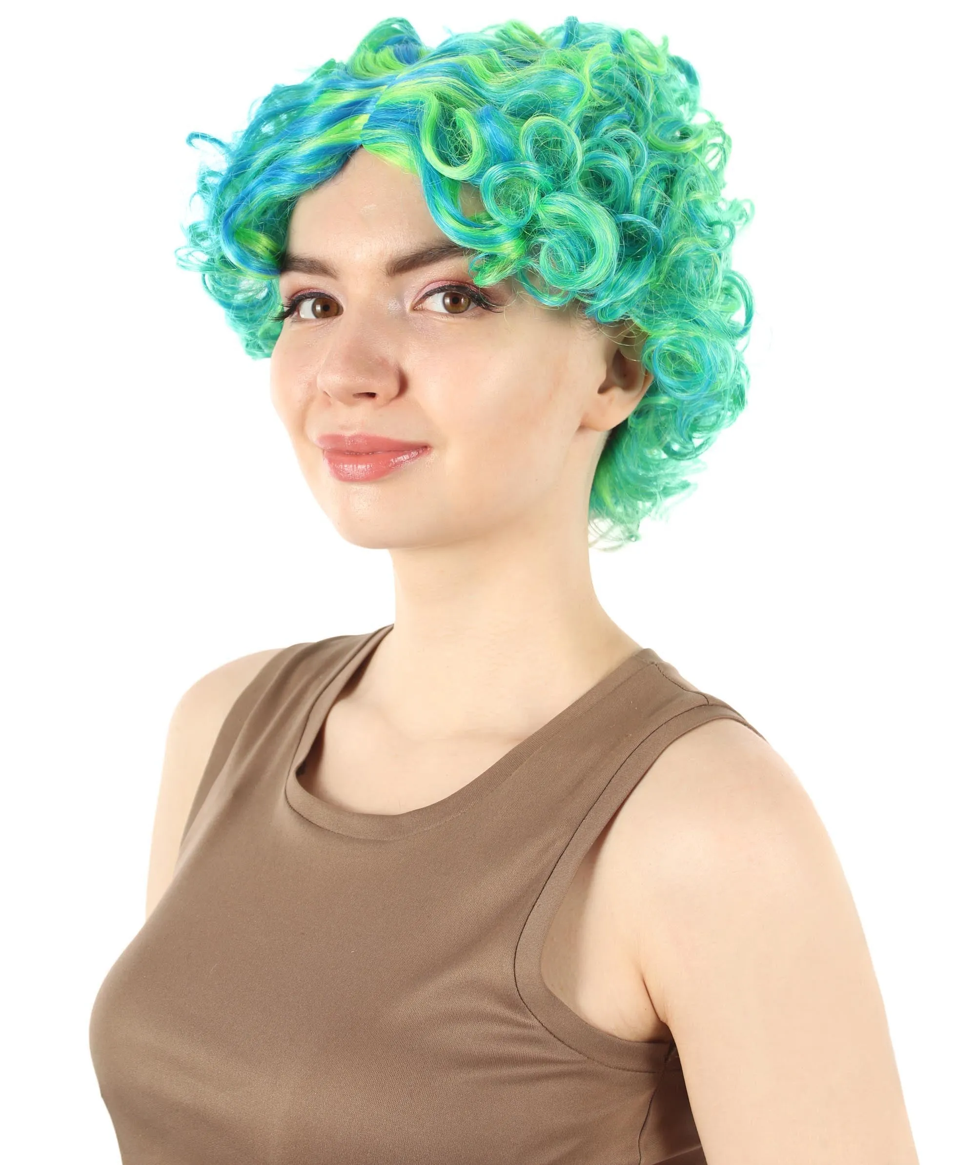Adult Sexy Women's Wig | Curly Multiple Color Options | Short Celebrity Wig | HPO