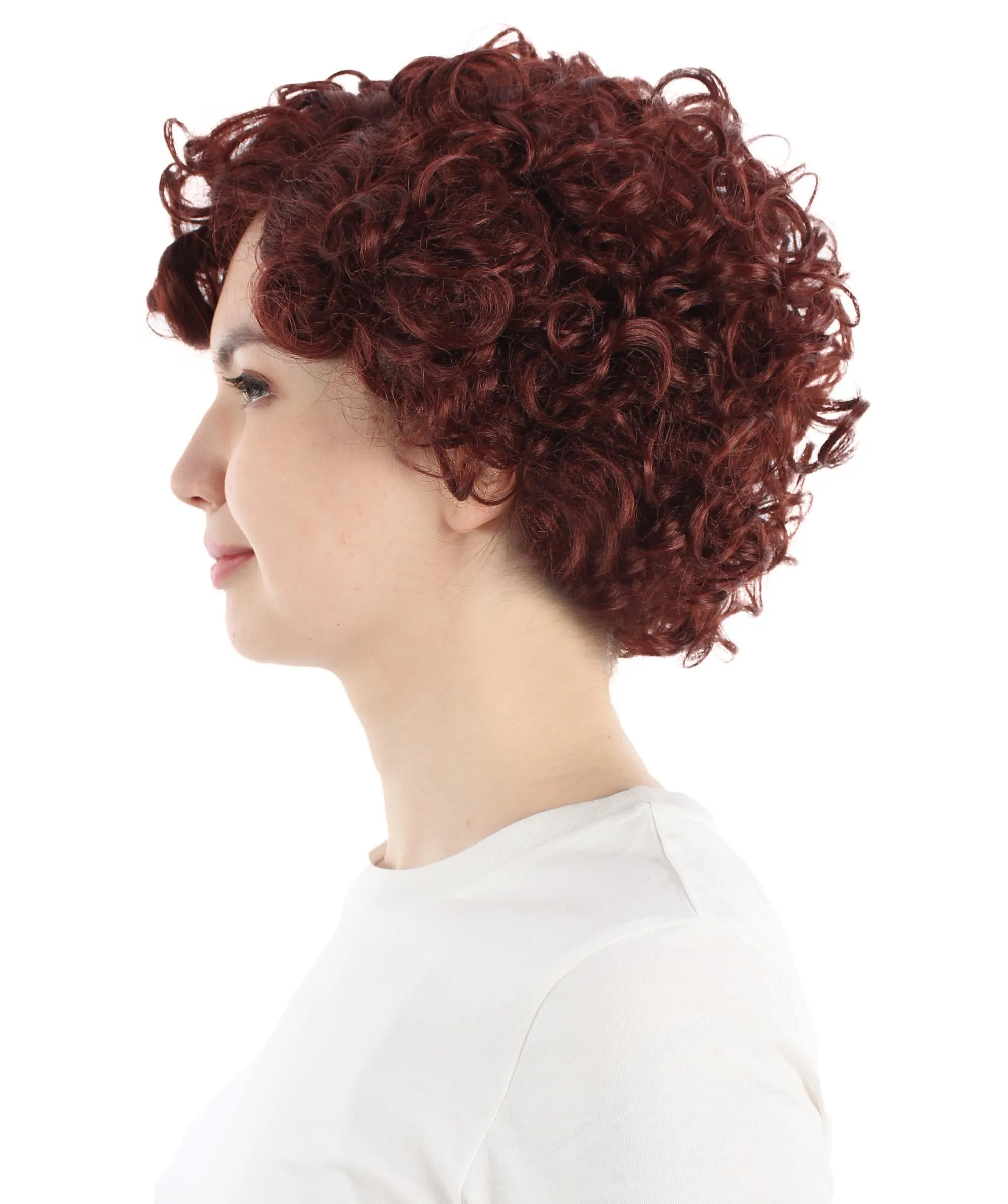 Adult Sexy Women's Wig | Curly Multiple Color Options | Short Celebrity Wig | HPO