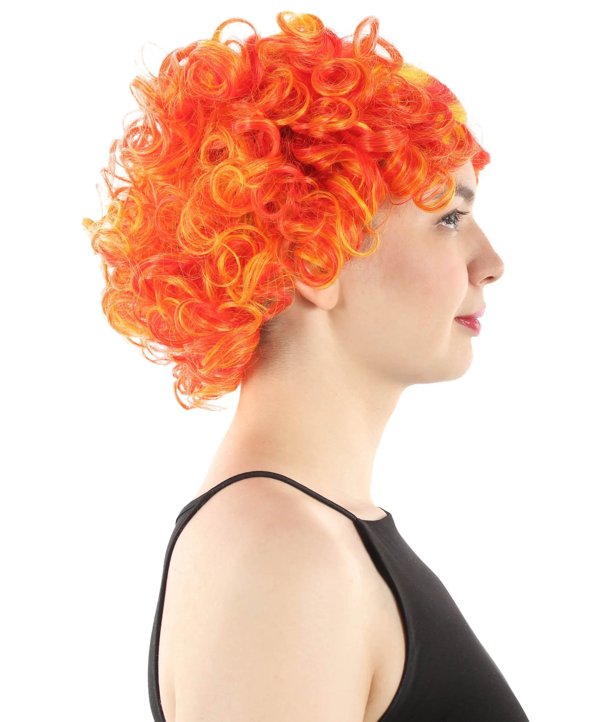 Adult Sexy Women's Wig | Curly Multiple Color Options | Short Celebrity Wig | HPO