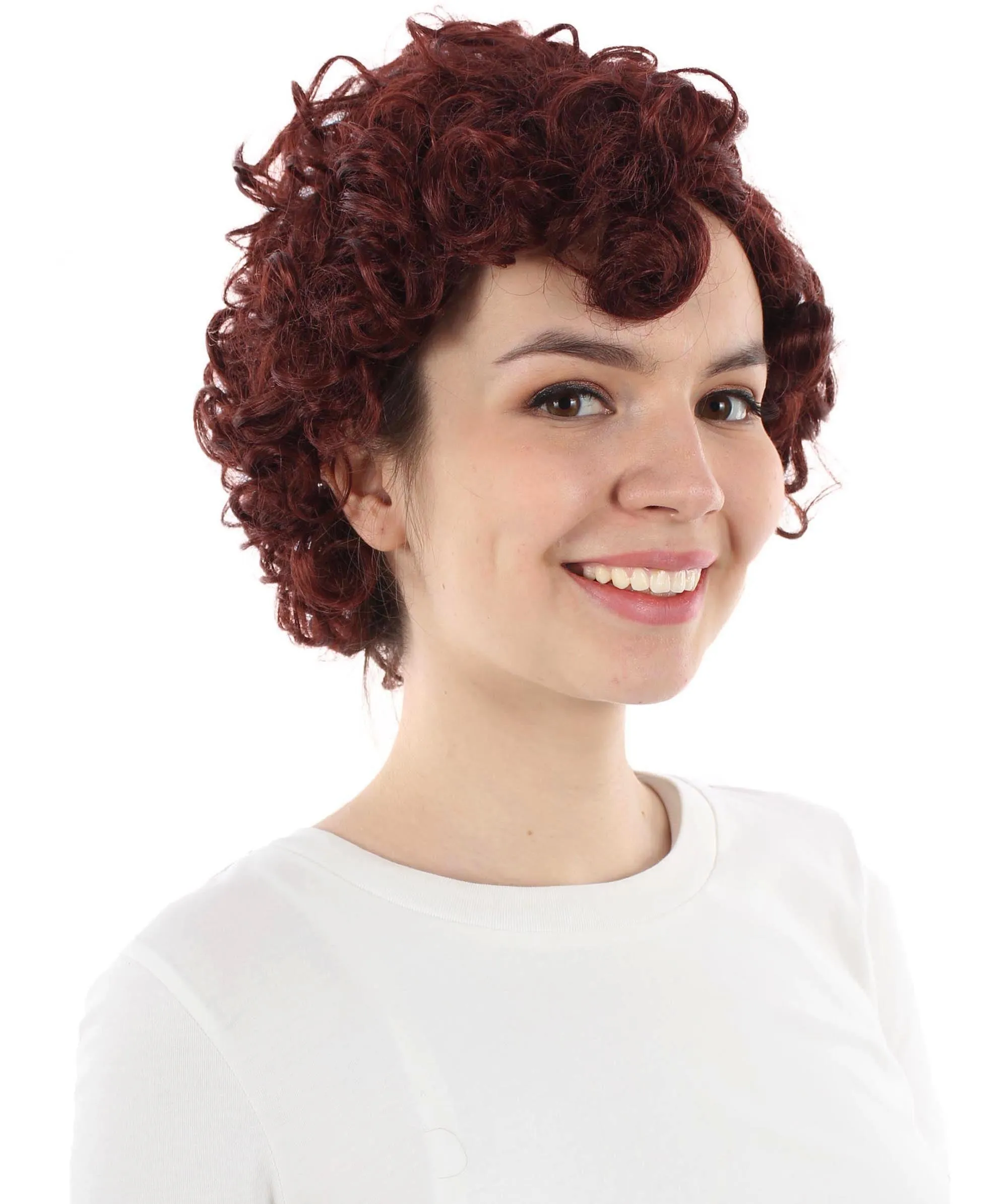 Adult Sexy Women's Wig | Curly Multiple Color Options | Short Celebrity Wig | HPO