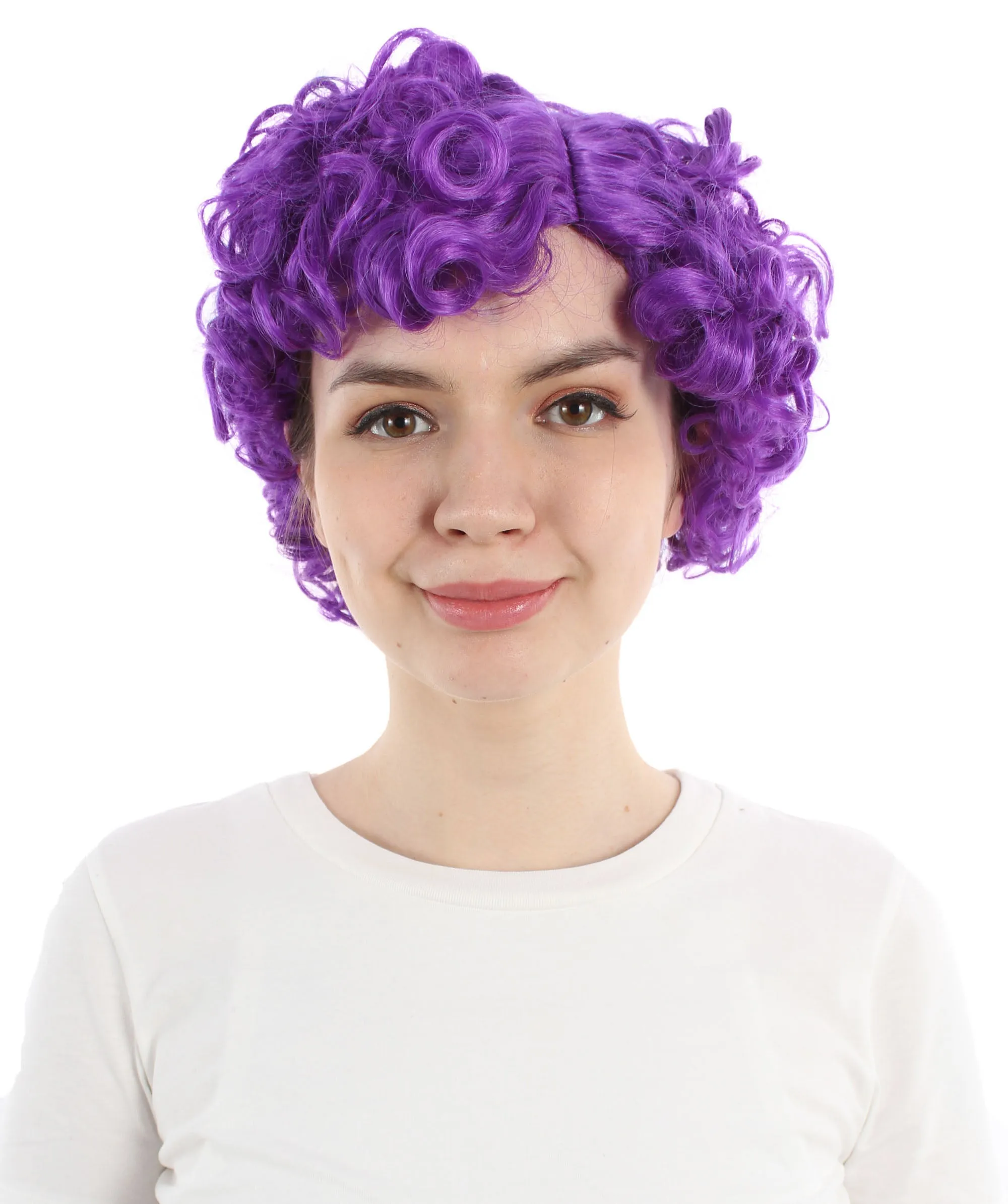 Adult Sexy Women's Wig | Curly Multiple Color Options | Short Celebrity Wig | HPO