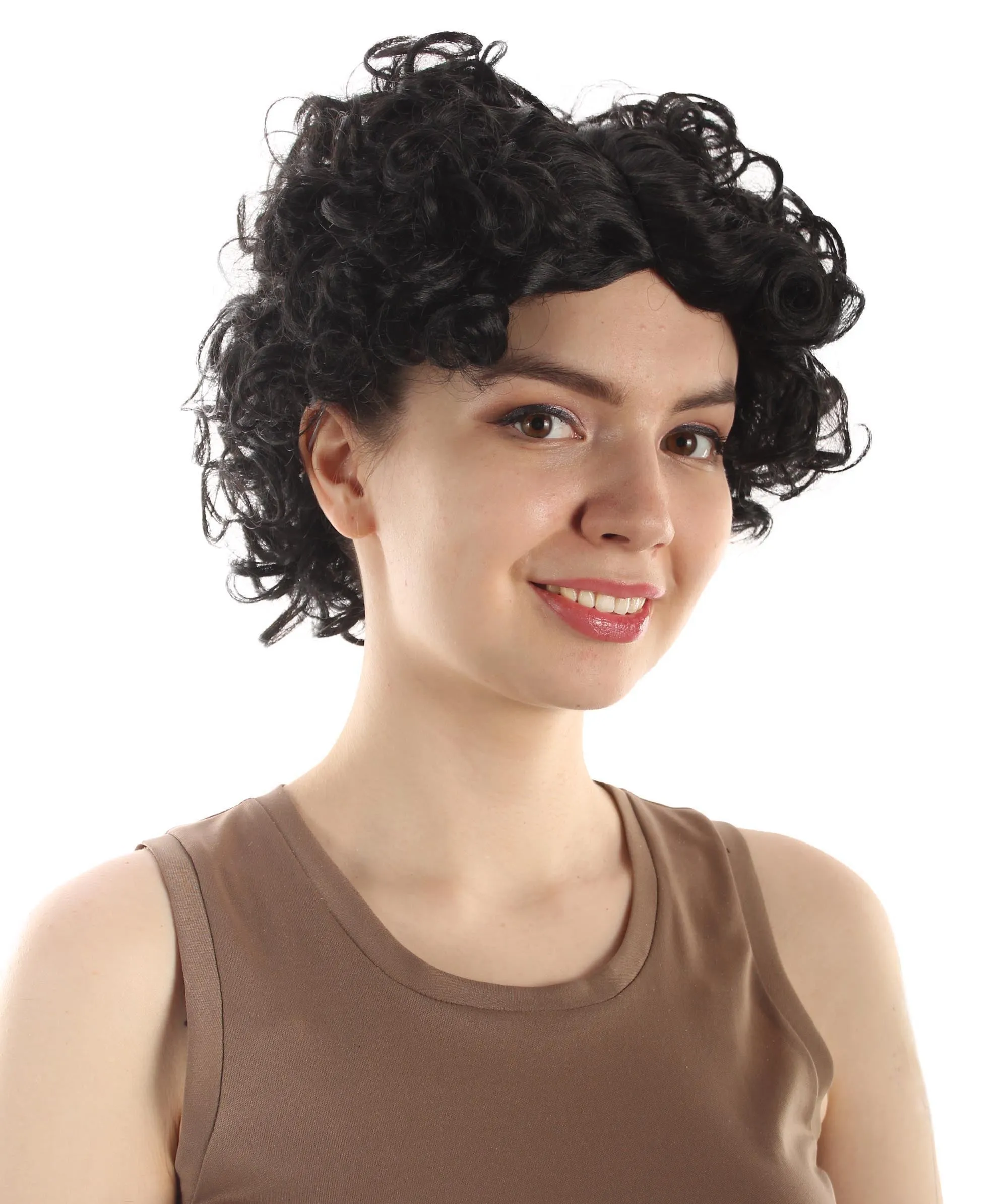 Adult Sexy Women's Wig | Curly Multiple Color Options | Short Celebrity Wig | HPO
