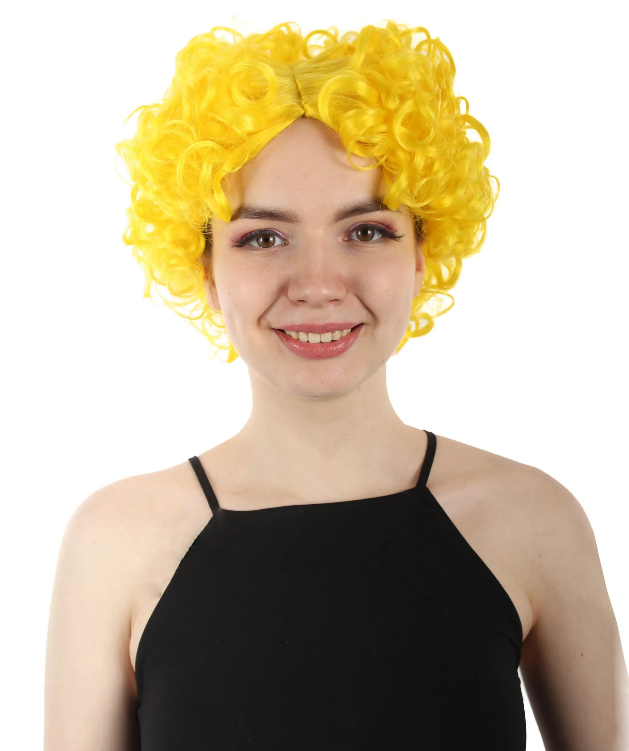 Adult Sexy Women's Wig | Curly Multiple Color Options | Short Celebrity Wig | HPO