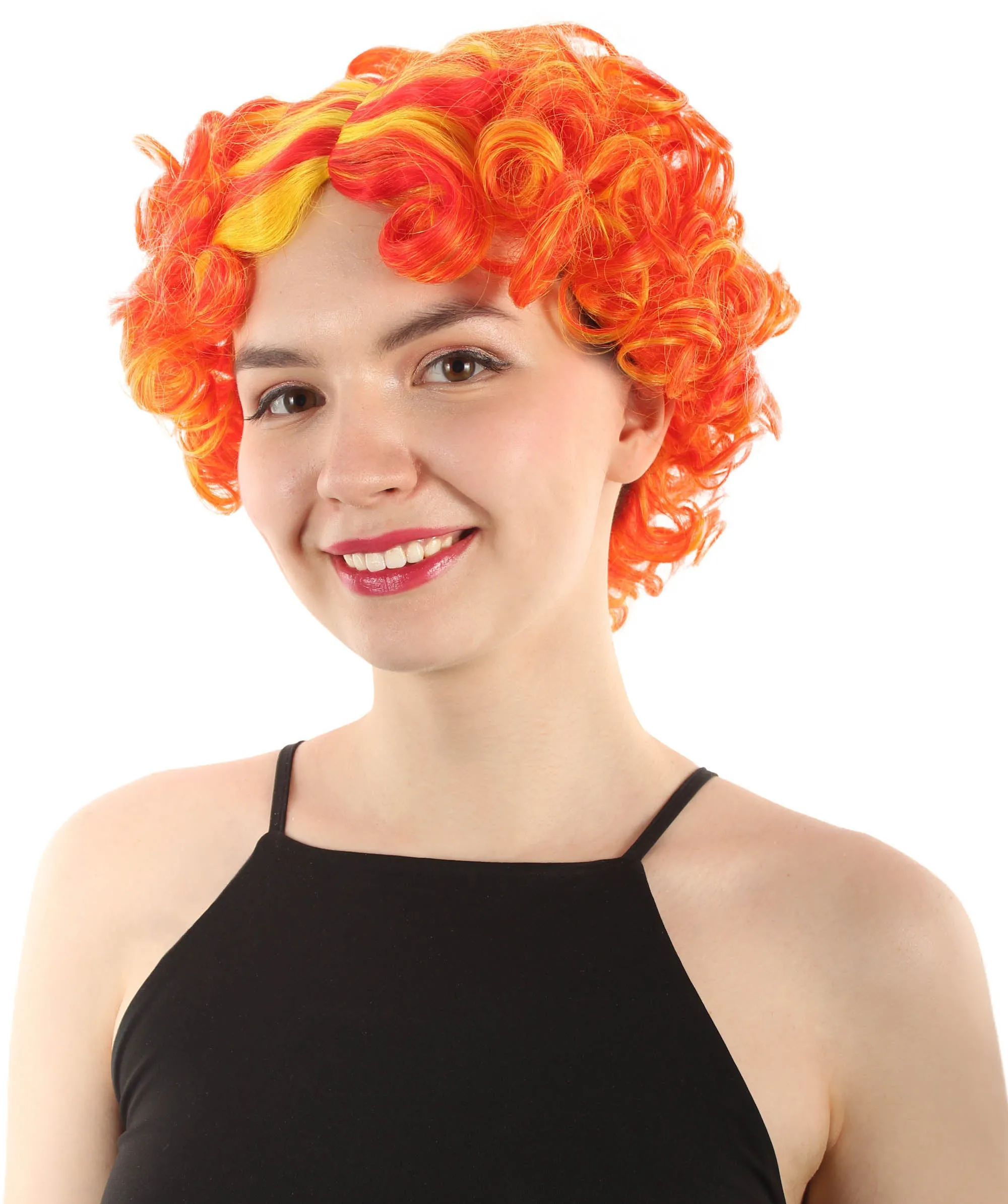 Adult Sexy Women's Wig | Curly Multiple Color Options | Short Celebrity Wig | HPO