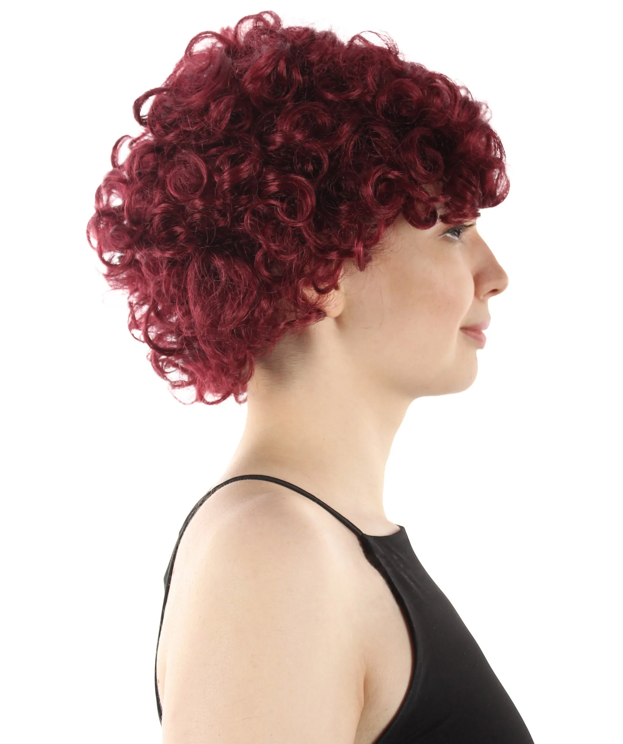 Adult Sexy Women's Wig | Curly Multiple Color Options | Short Celebrity Wig | HPO