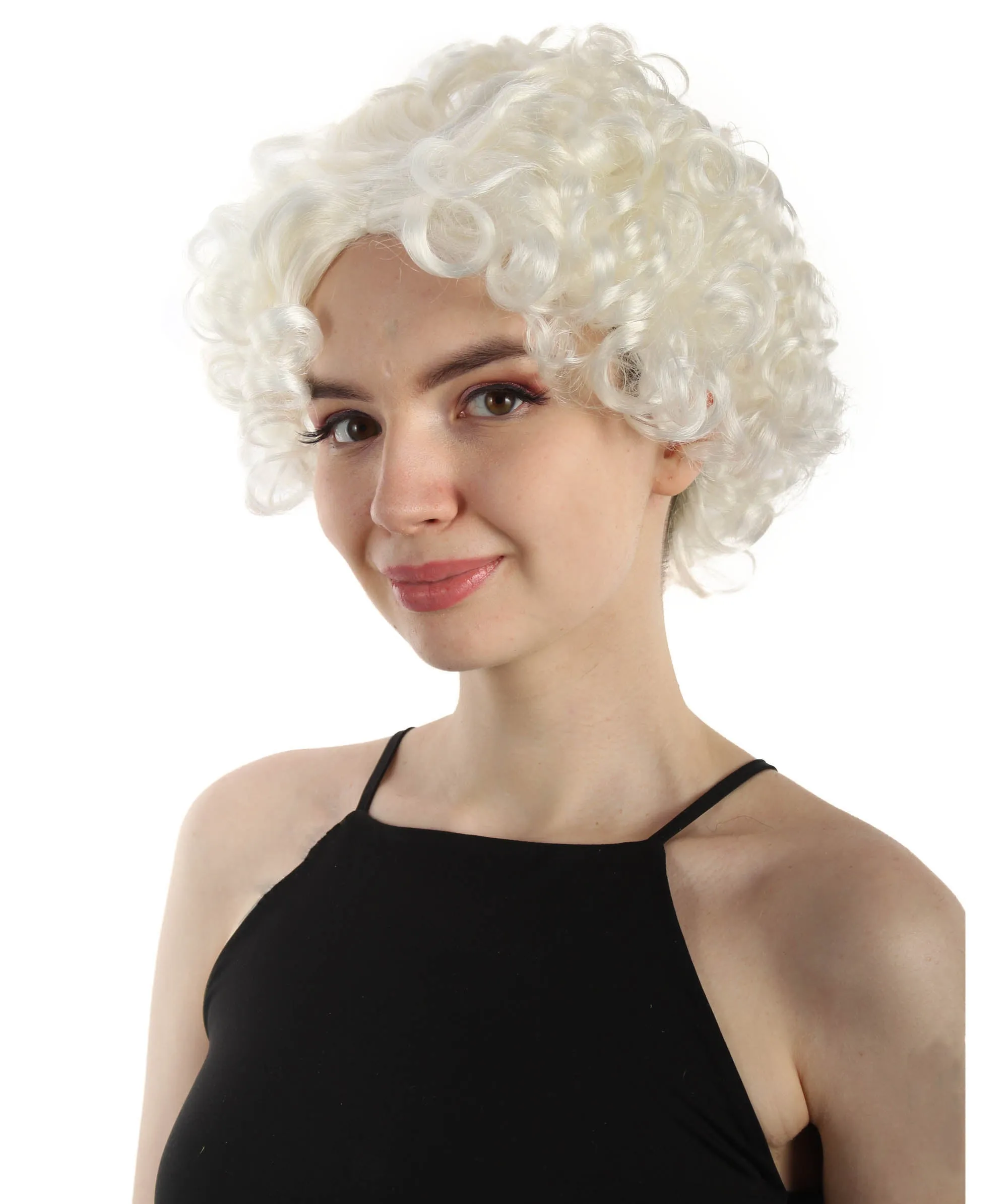 Adult Sexy Women's Wig | Curly Multiple Color Options | Short Celebrity Wig | HPO