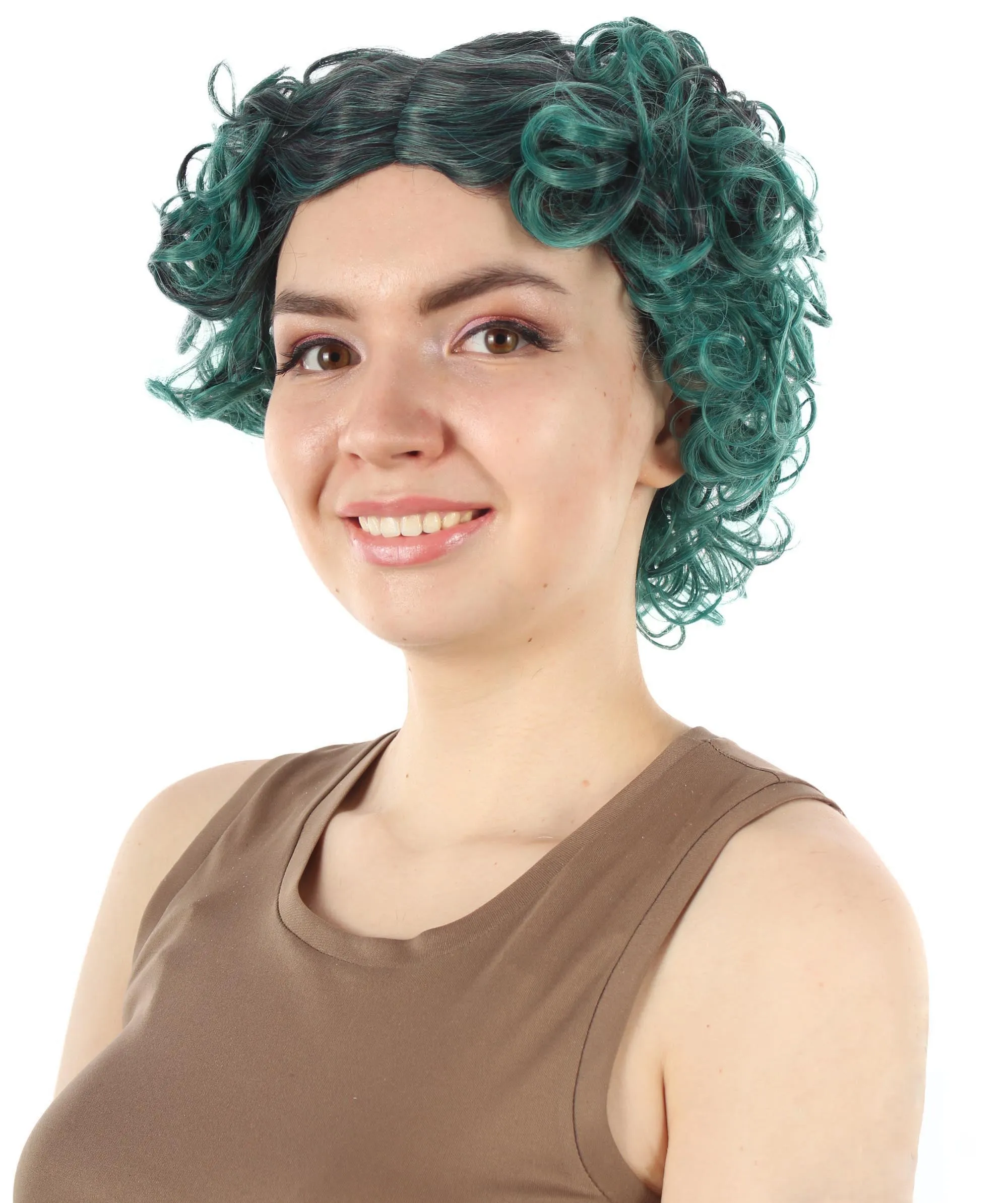 Adult Sexy Women's Wig | Curly Multiple Color Options | Short Celebrity Wig | HPO