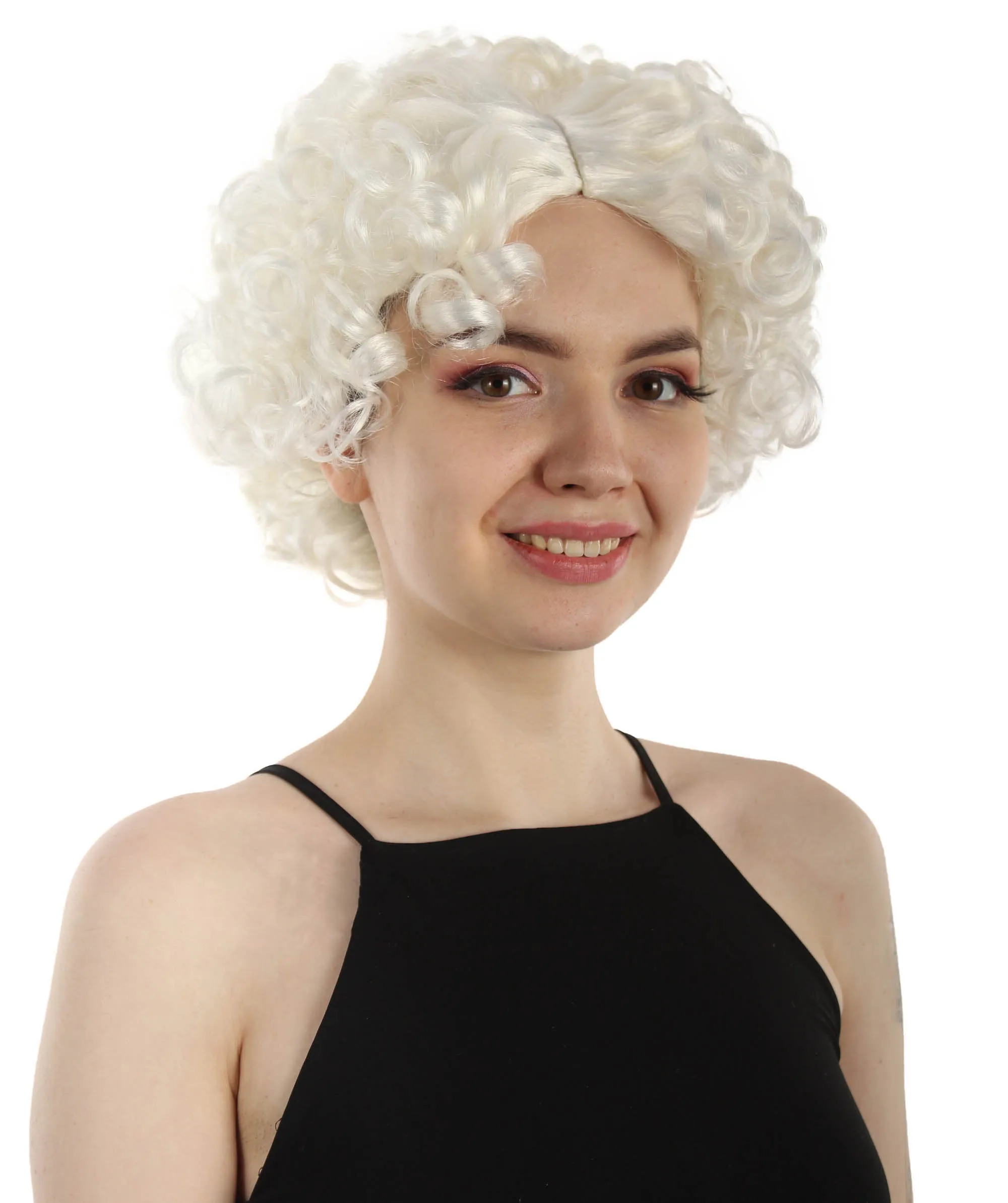 Adult Sexy Women's Wig | Curly Multiple Color Options | Short Celebrity Wig | HPO