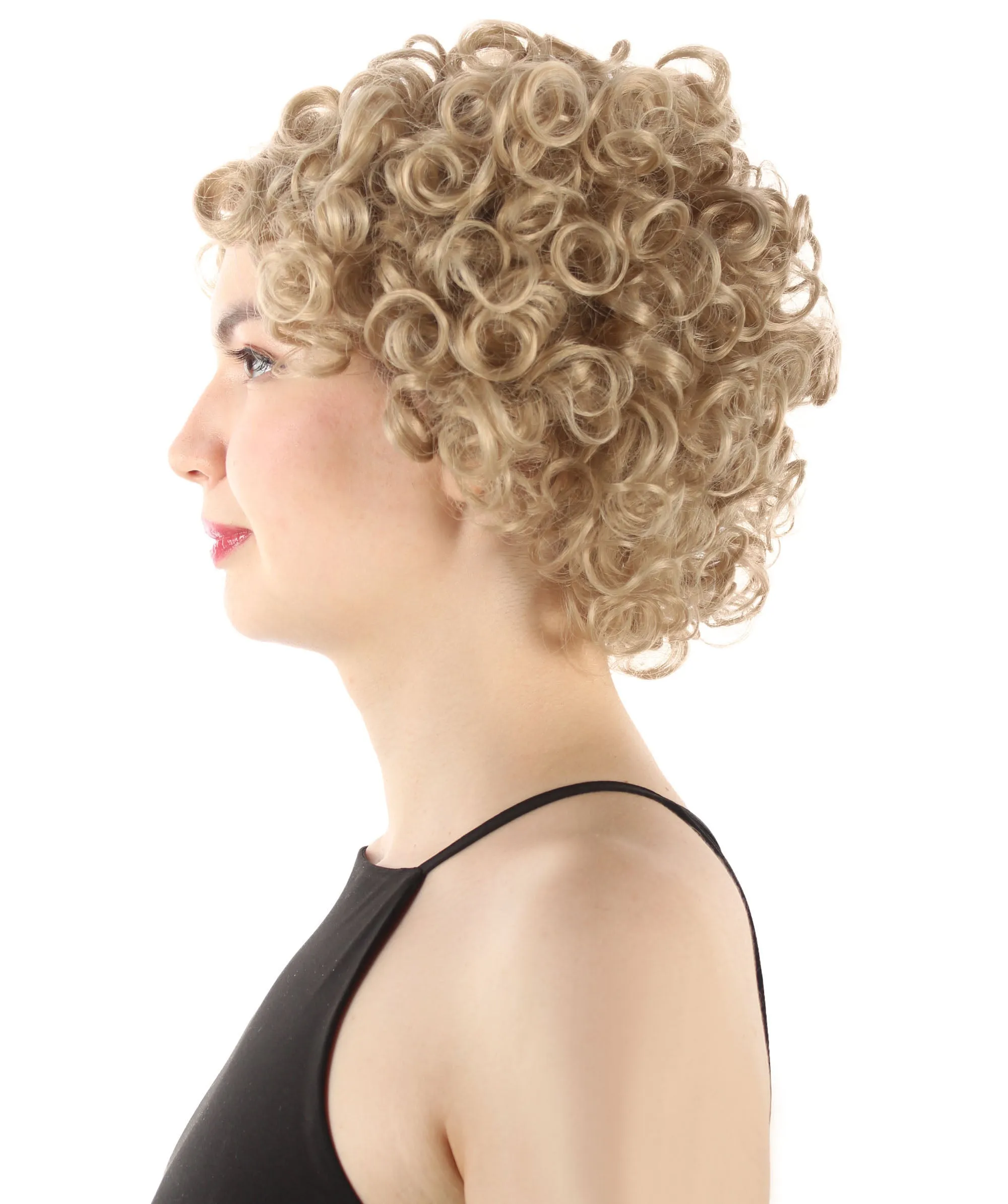 Adult Sexy Women's Wig | Curly Multiple Color Options | Short Celebrity Wig | HPO
