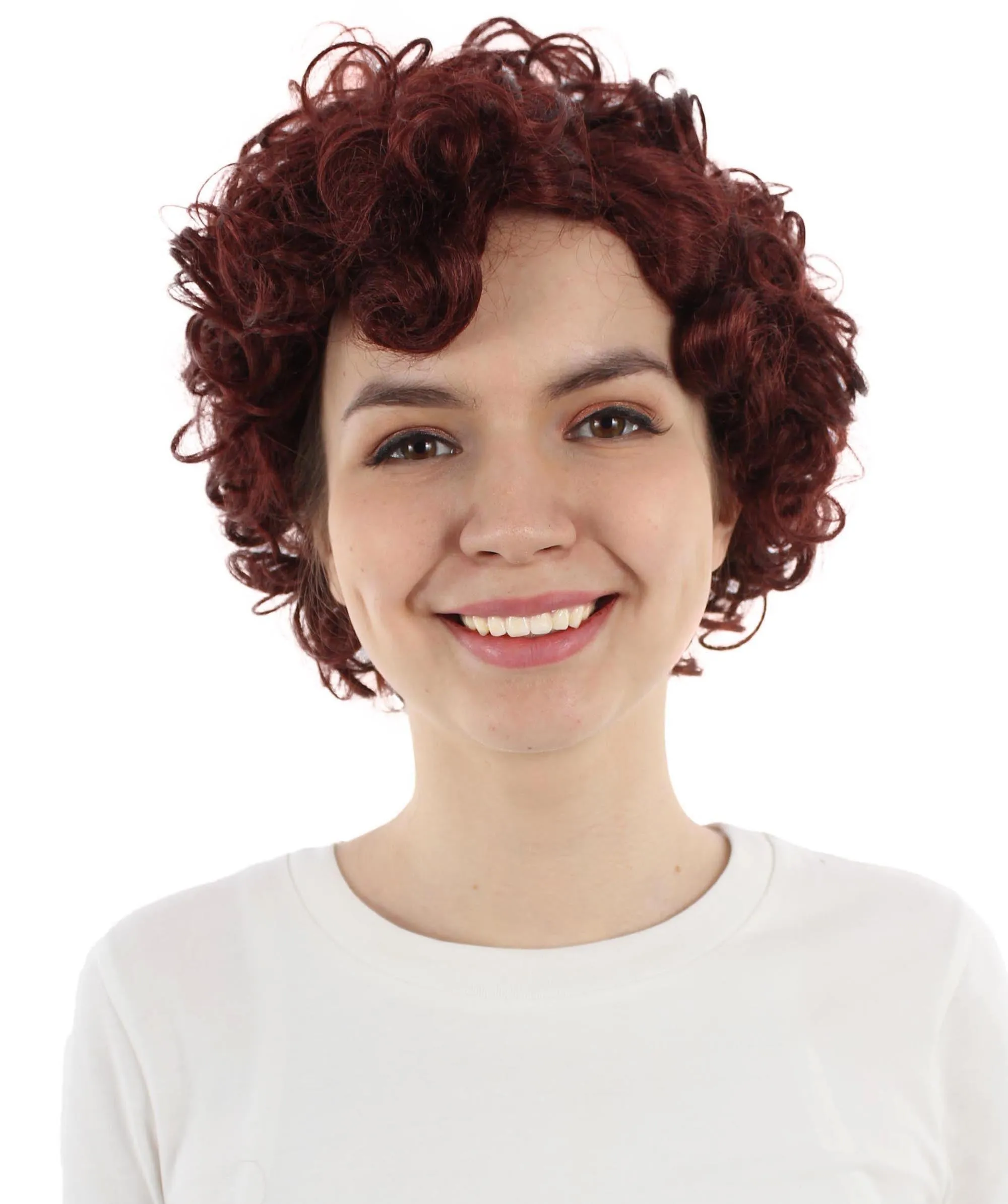 Adult Sexy Women's Wig | Curly Multiple Color Options | Short Celebrity Wig | HPO