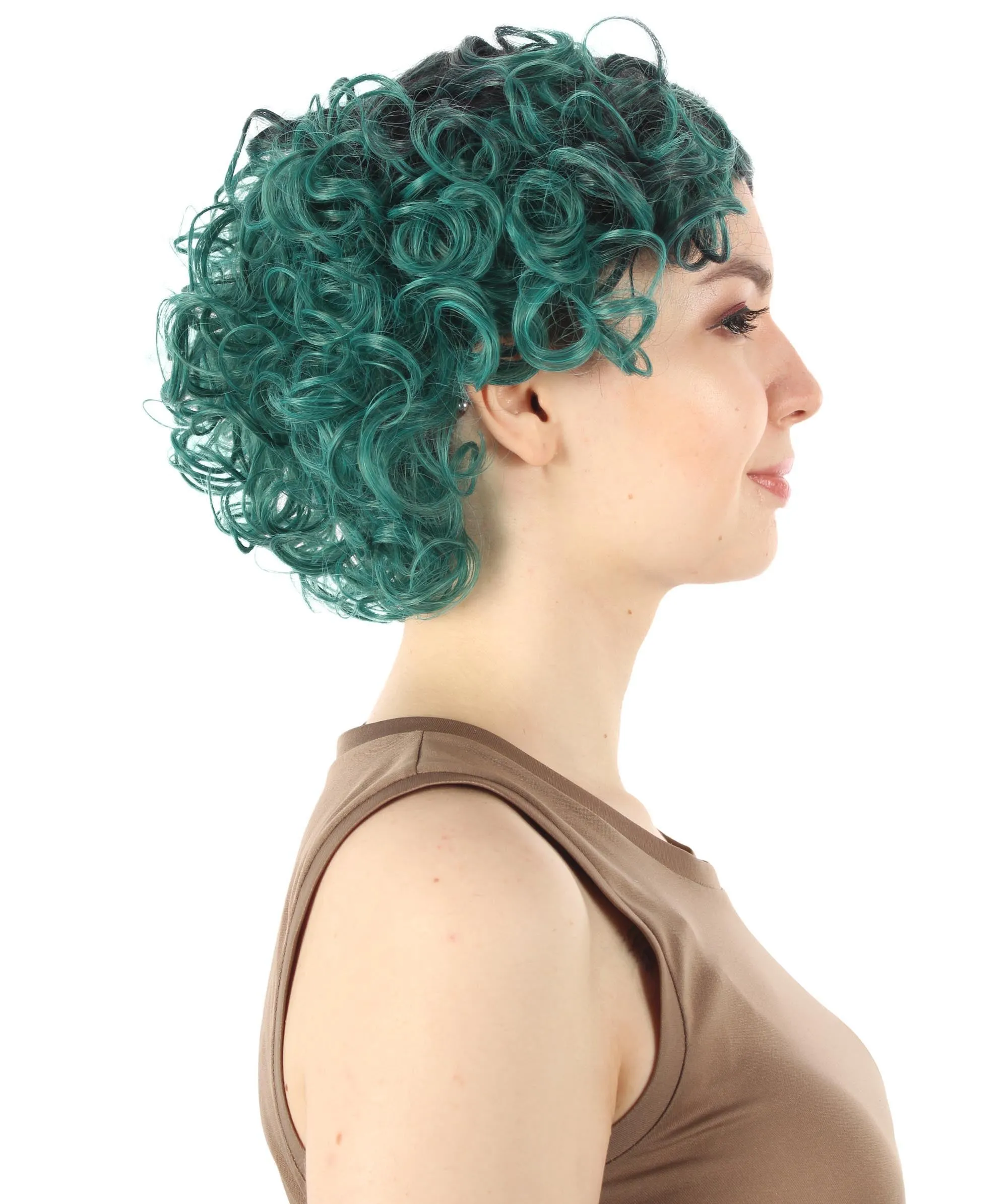 Adult Sexy Women's Wig | Curly Multiple Color Options | Short Celebrity Wig | HPO
