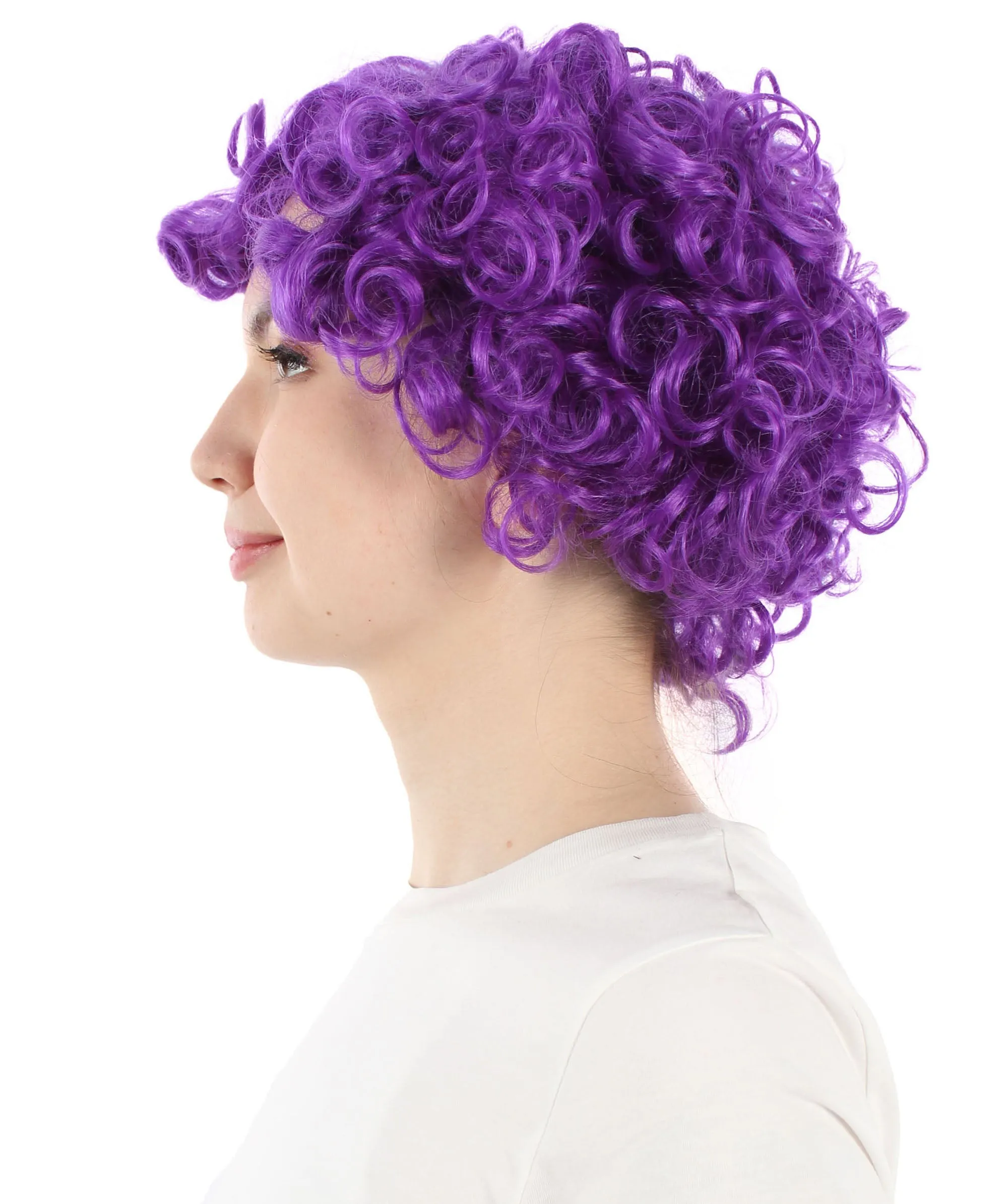 Adult Sexy Women's Wig | Curly Multiple Color Options | Short Celebrity Wig | HPO