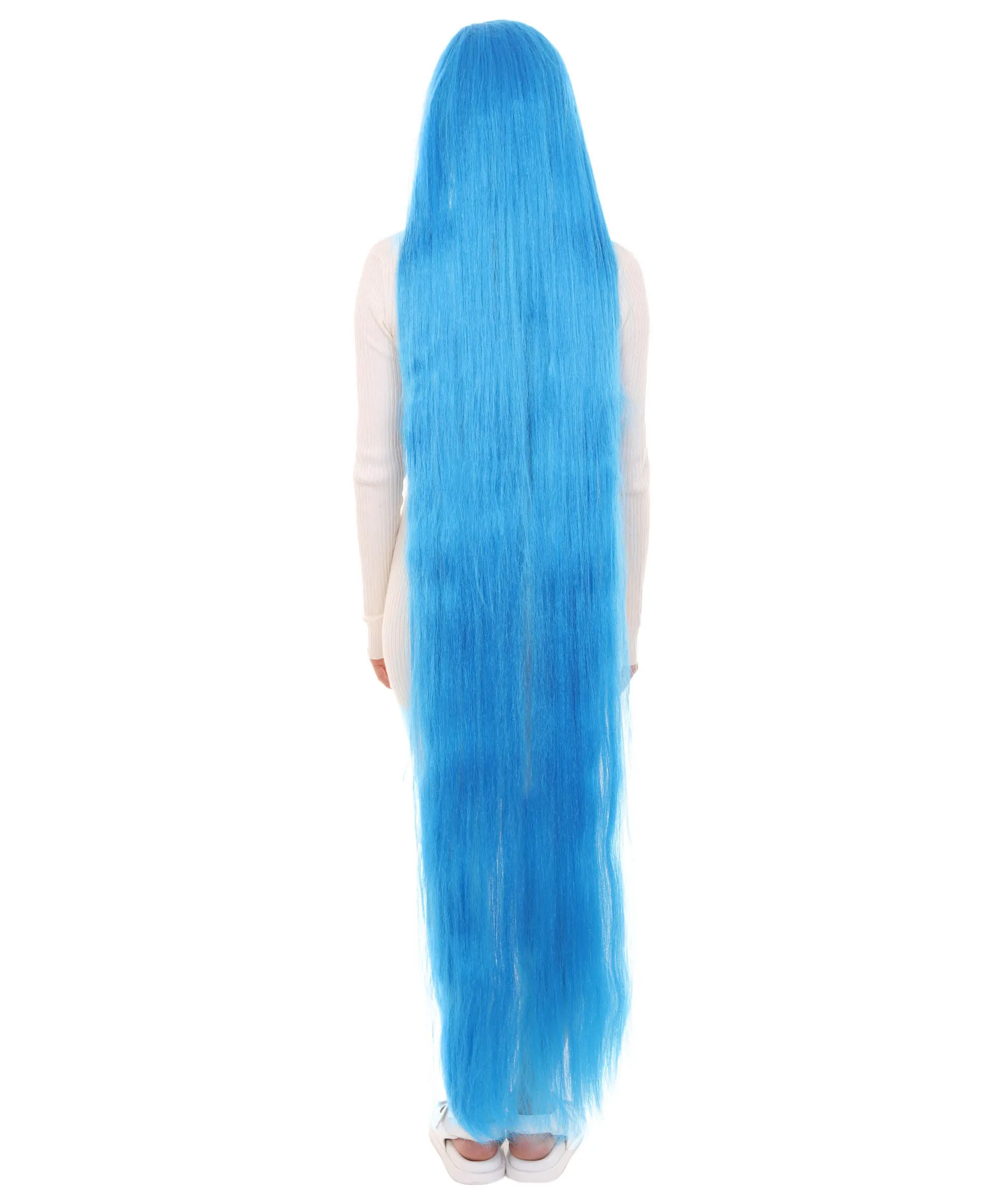 Adult Women Animated Princess Long Rainbow Wig| Multiple Color Options