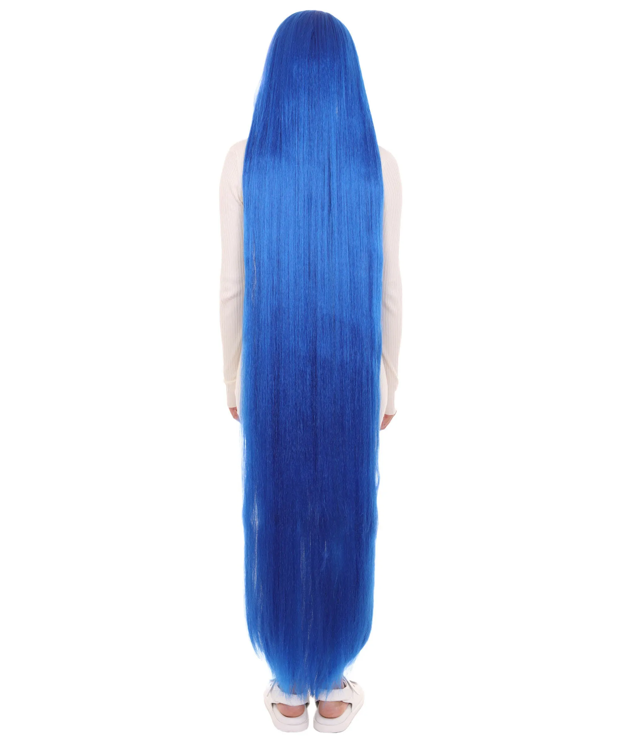 Adult Women Animated Princess Long Rainbow Wig| Multiple Color Options
