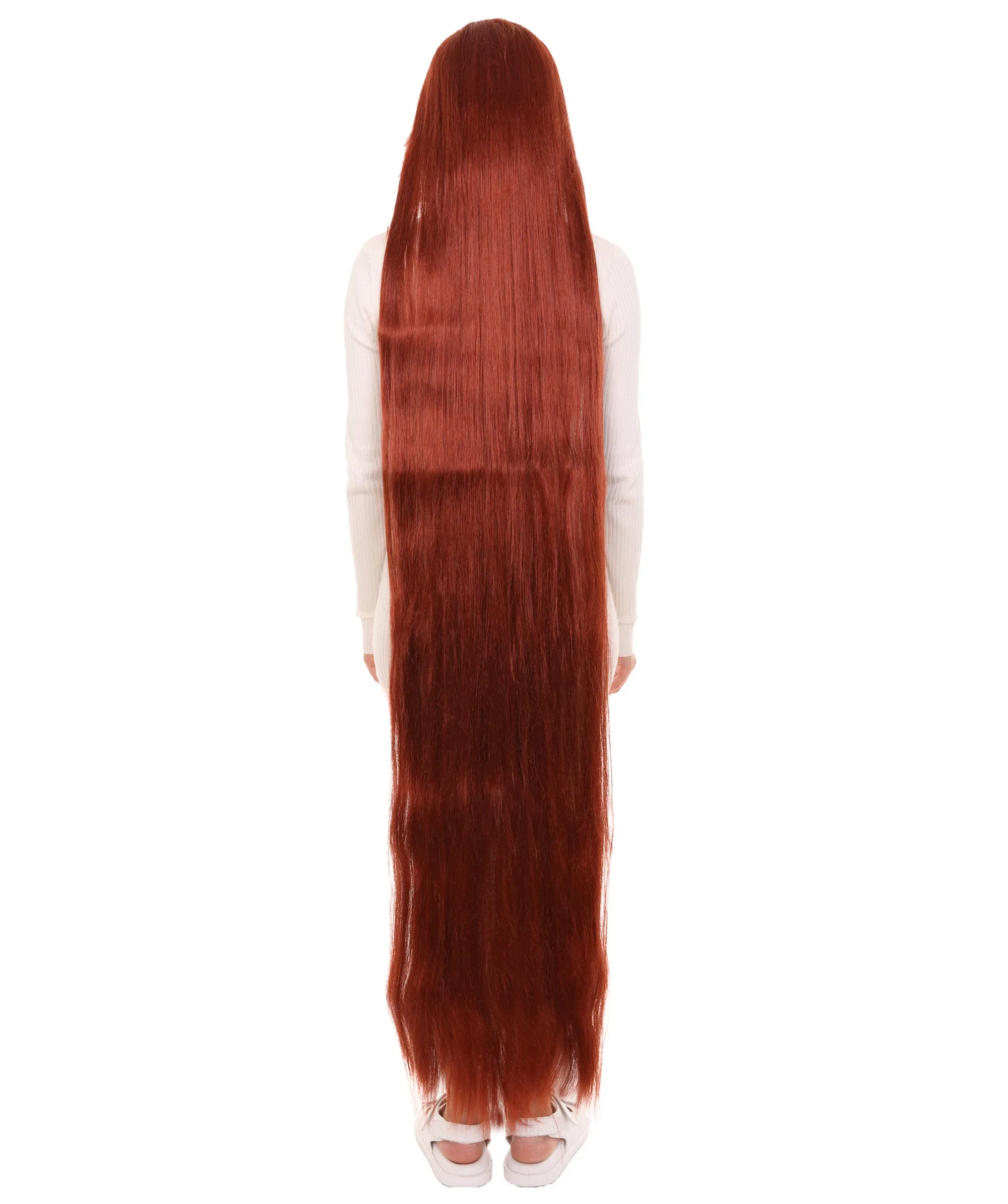 Adult Women Animated Princess Long Rainbow Wig| Multiple Color Options