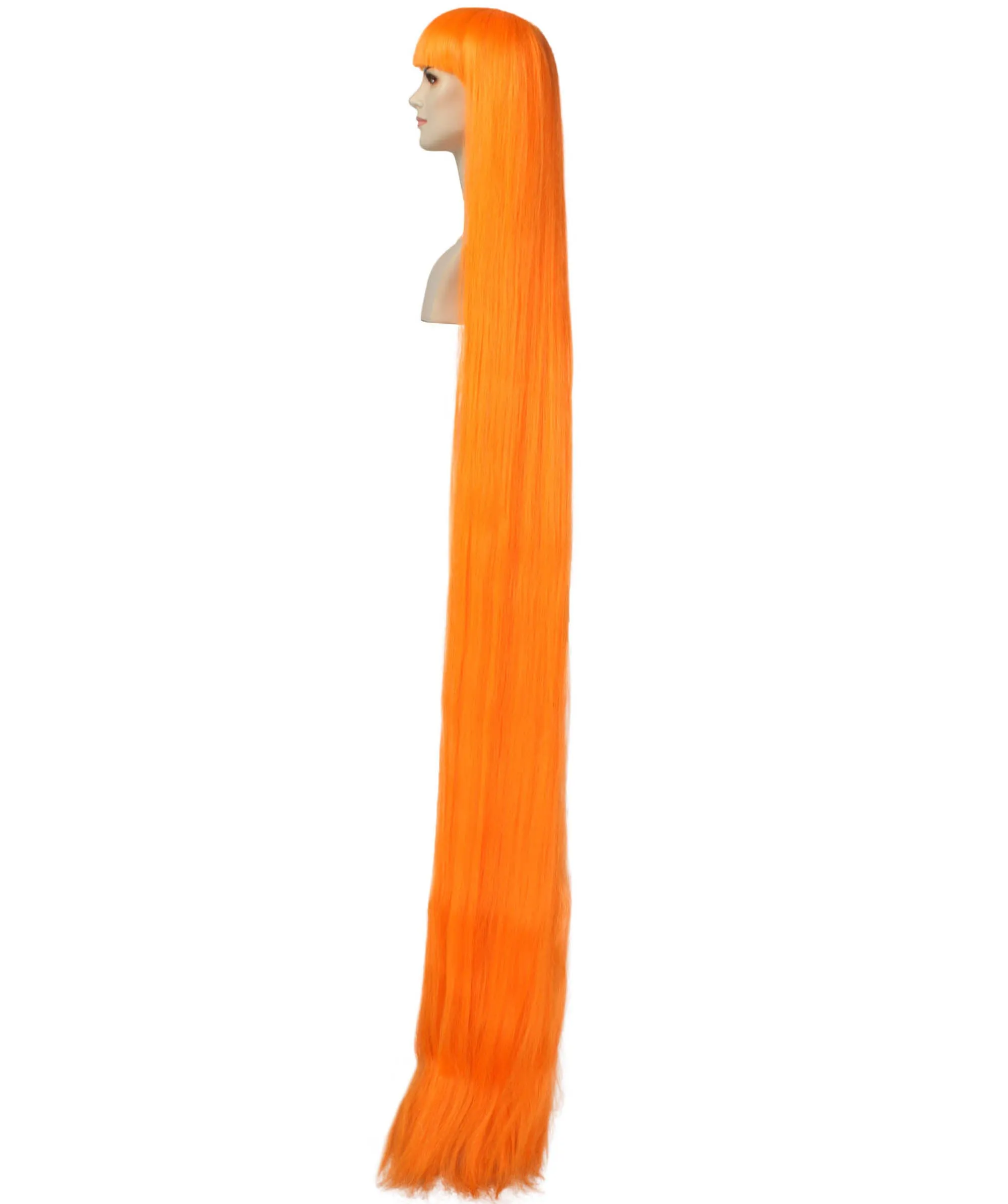 Adult Women Animated Princess Long Rainbow Wig| Multiple Color Options