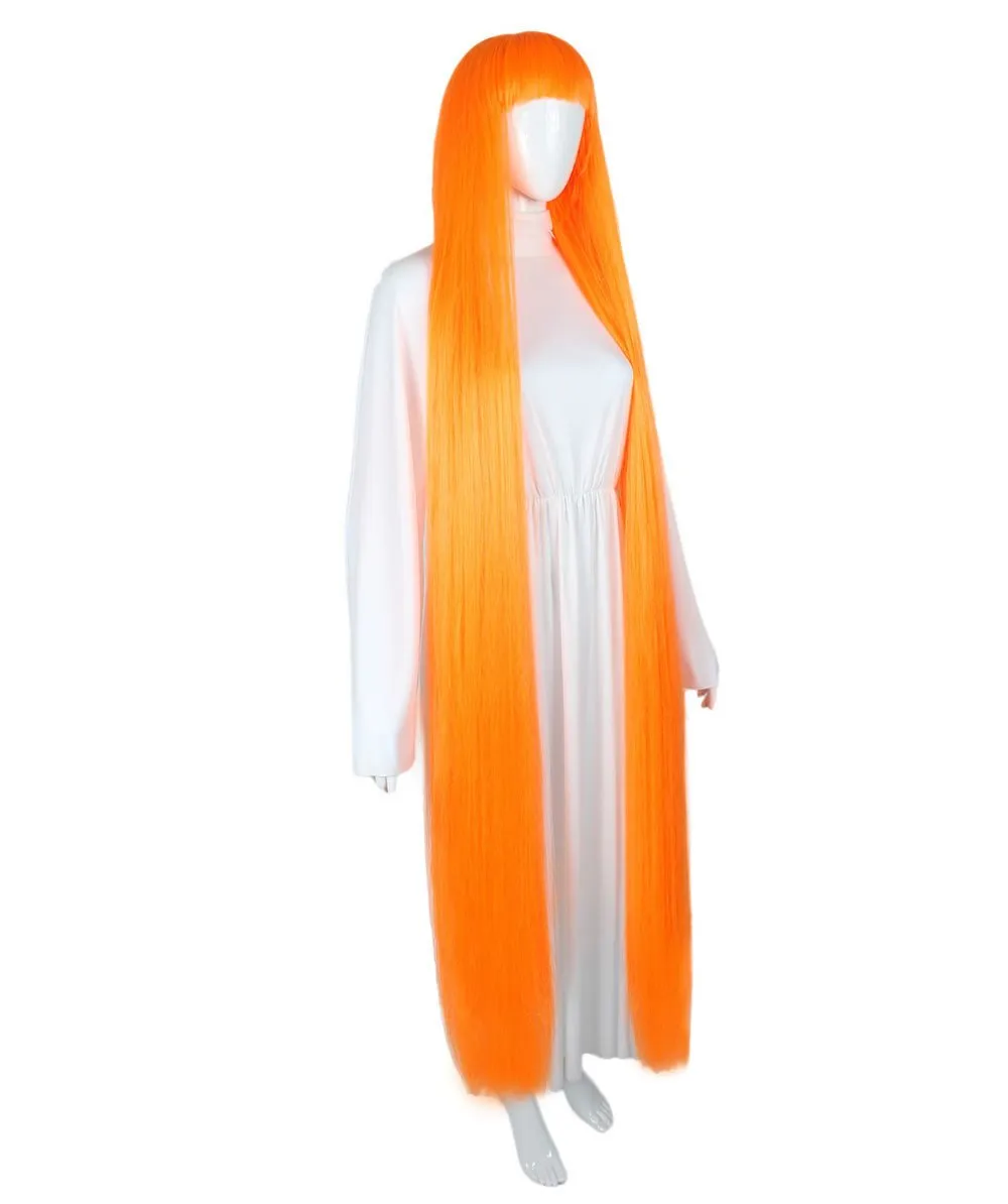 Adult Women Animated Princess Long Rainbow Wig| Multiple Color Options