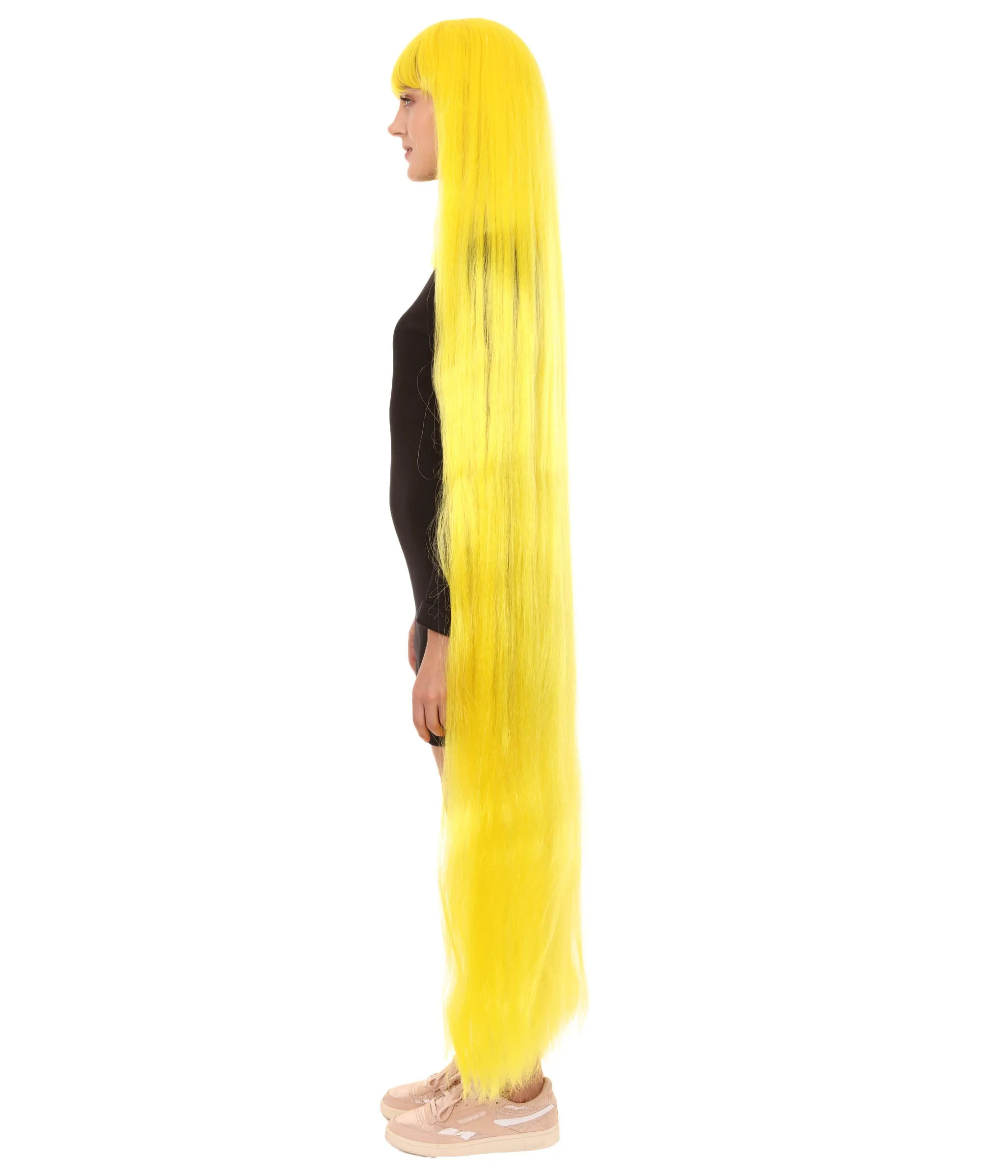Adult Women Animated Princess Long Rainbow Wig| Multiple Color Options