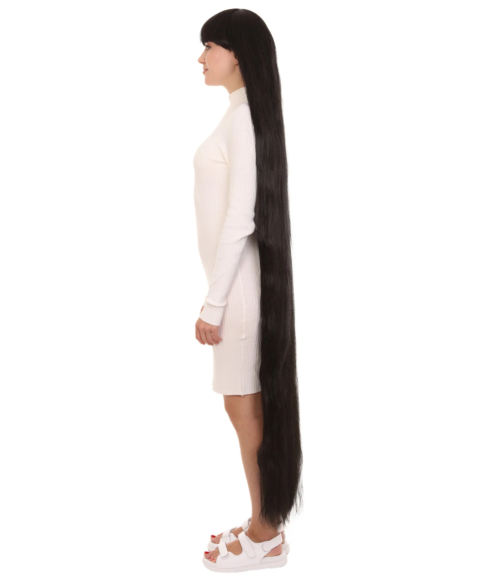 Adult Women Animated Princess Long Rainbow Wig| Multiple Color Options