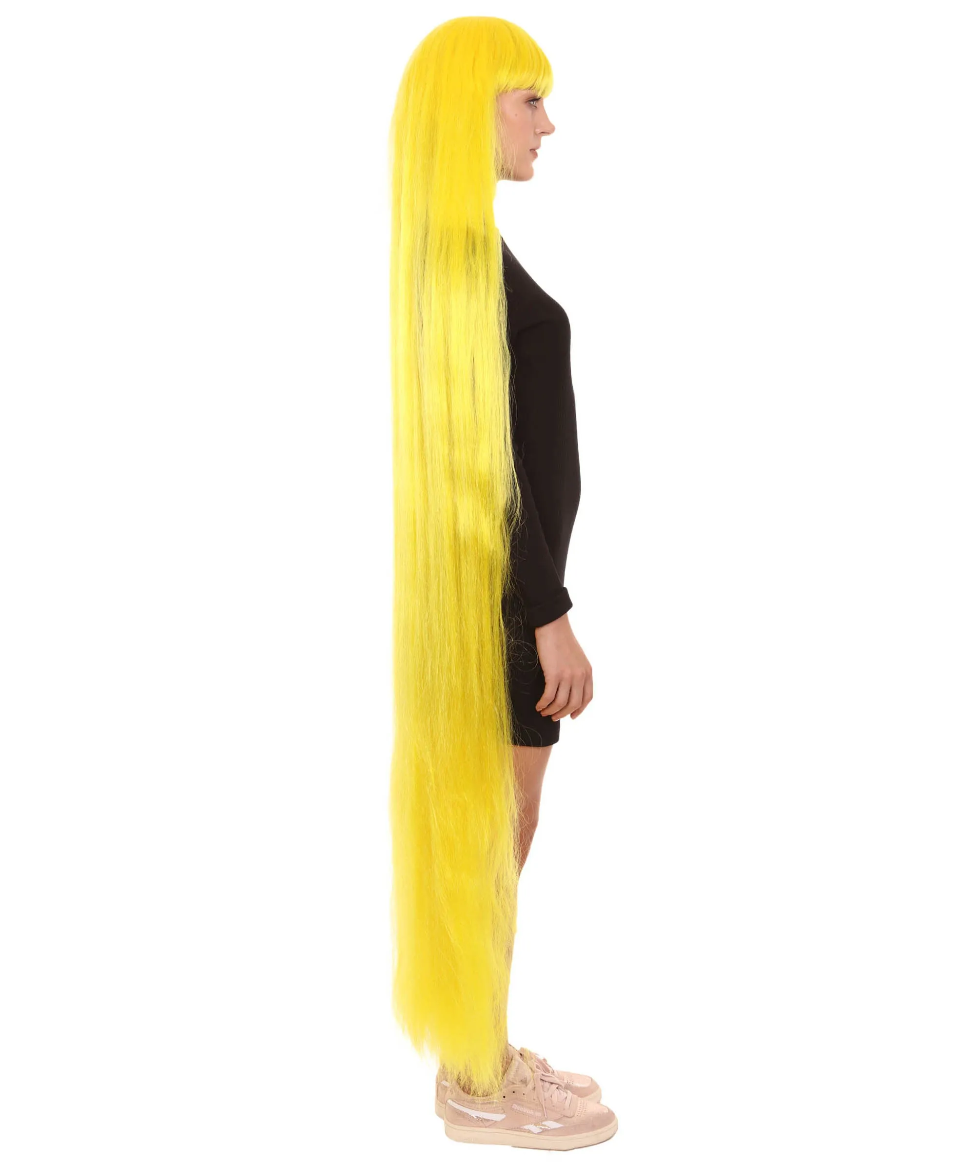 Adult Women Animated Princess Long Rainbow Wig| Multiple Color Options
