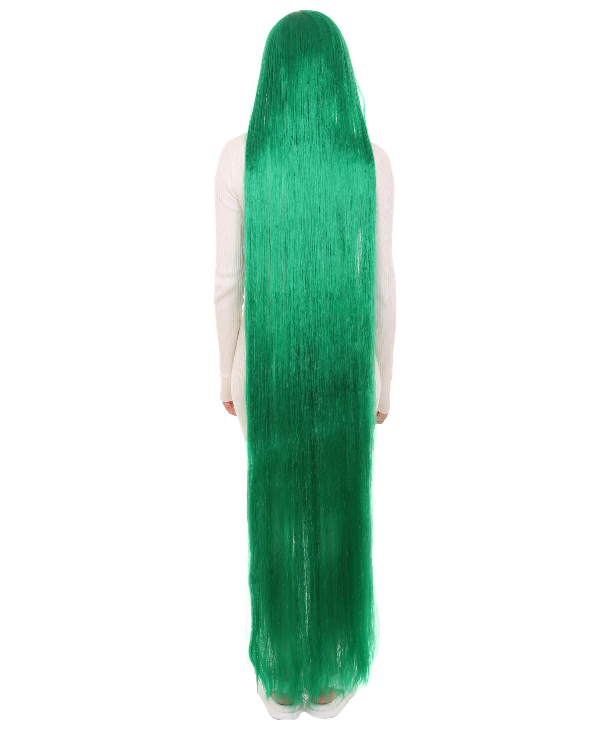 Adult Women Animated Princess Long Rainbow Wig| Multiple Color Options