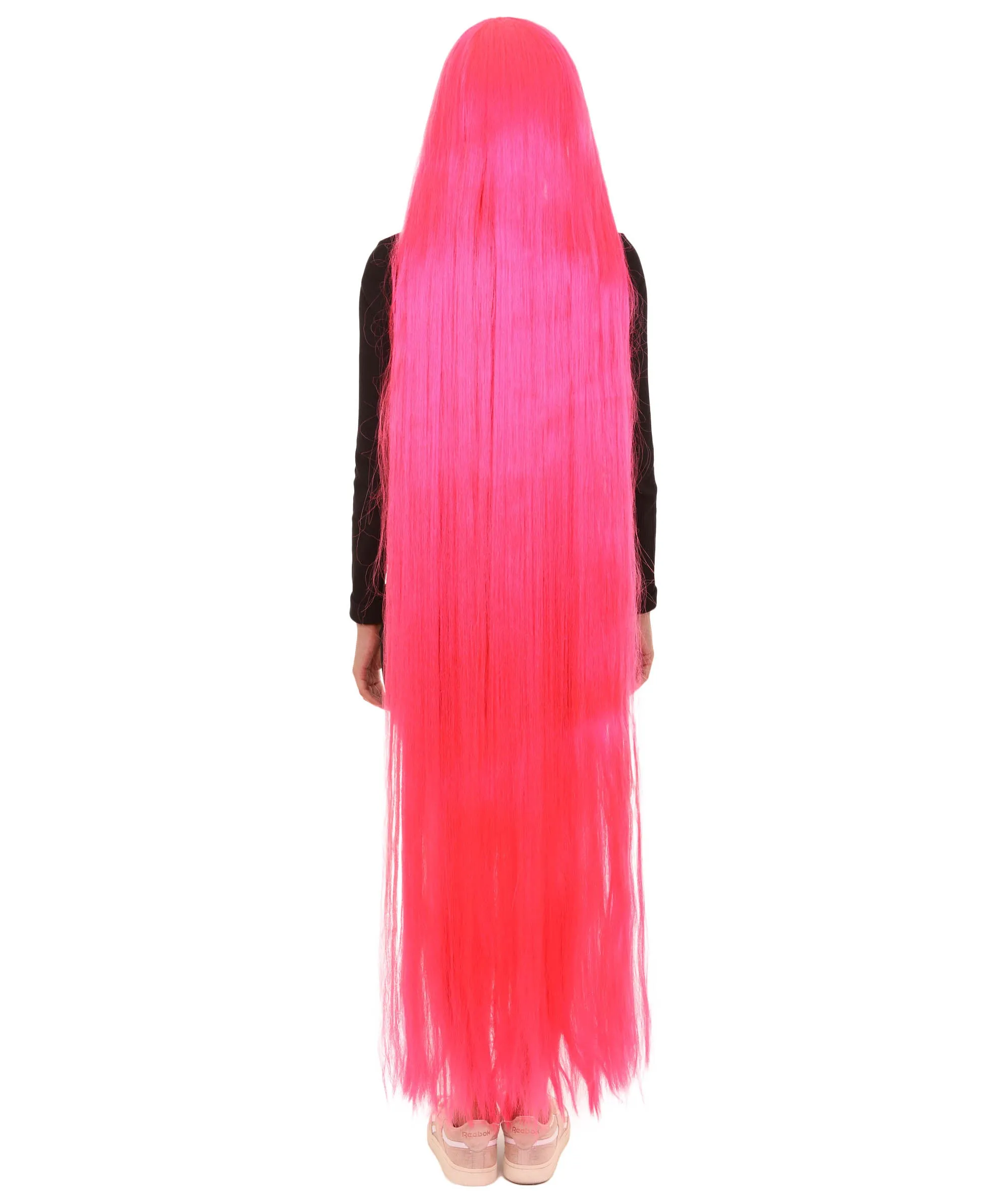 Adult Women Animated Princess Long Rainbow Wig| Multiple Color Options