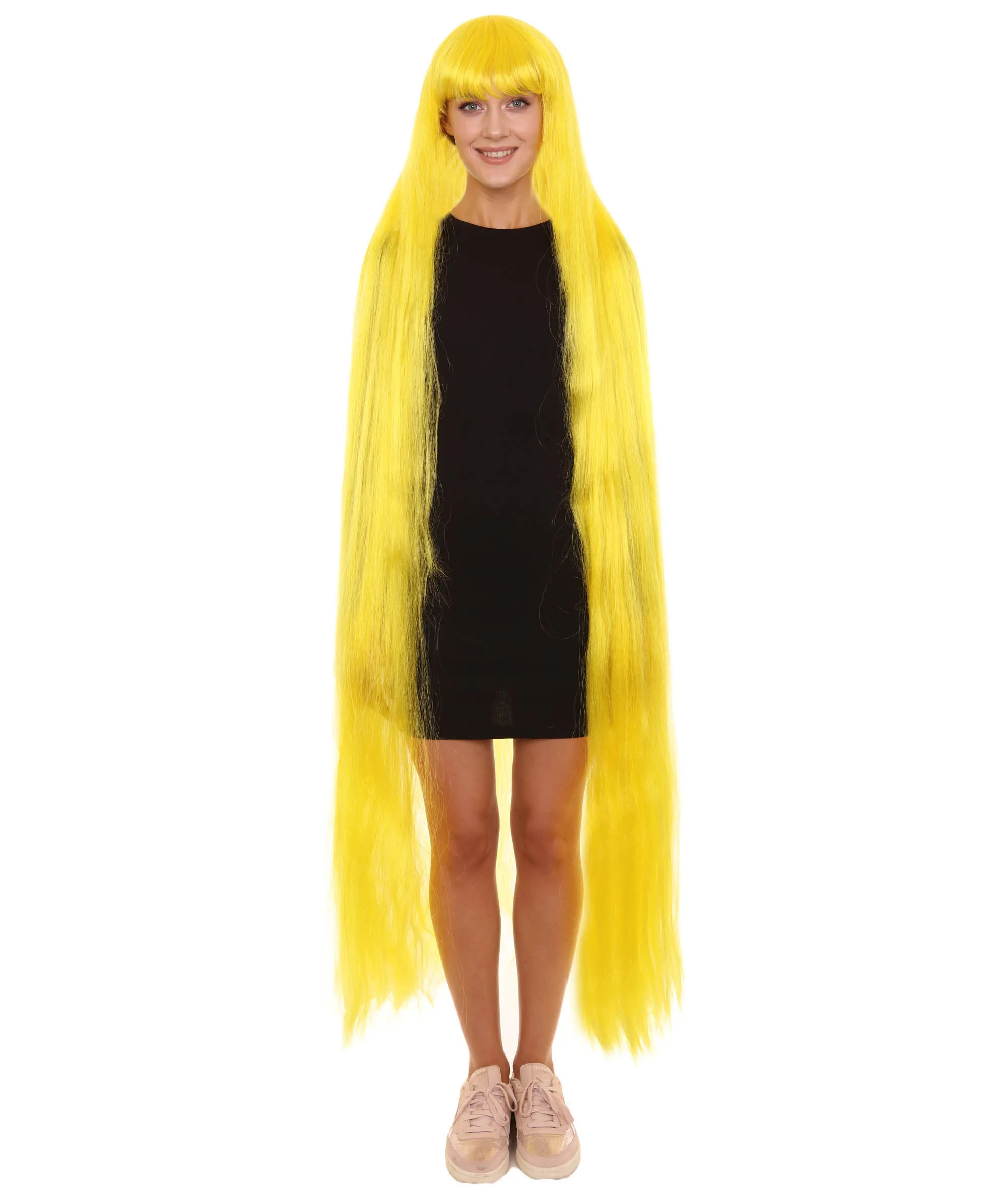 Adult Women Animated Princess Long Rainbow Wig| Multiple Color Options