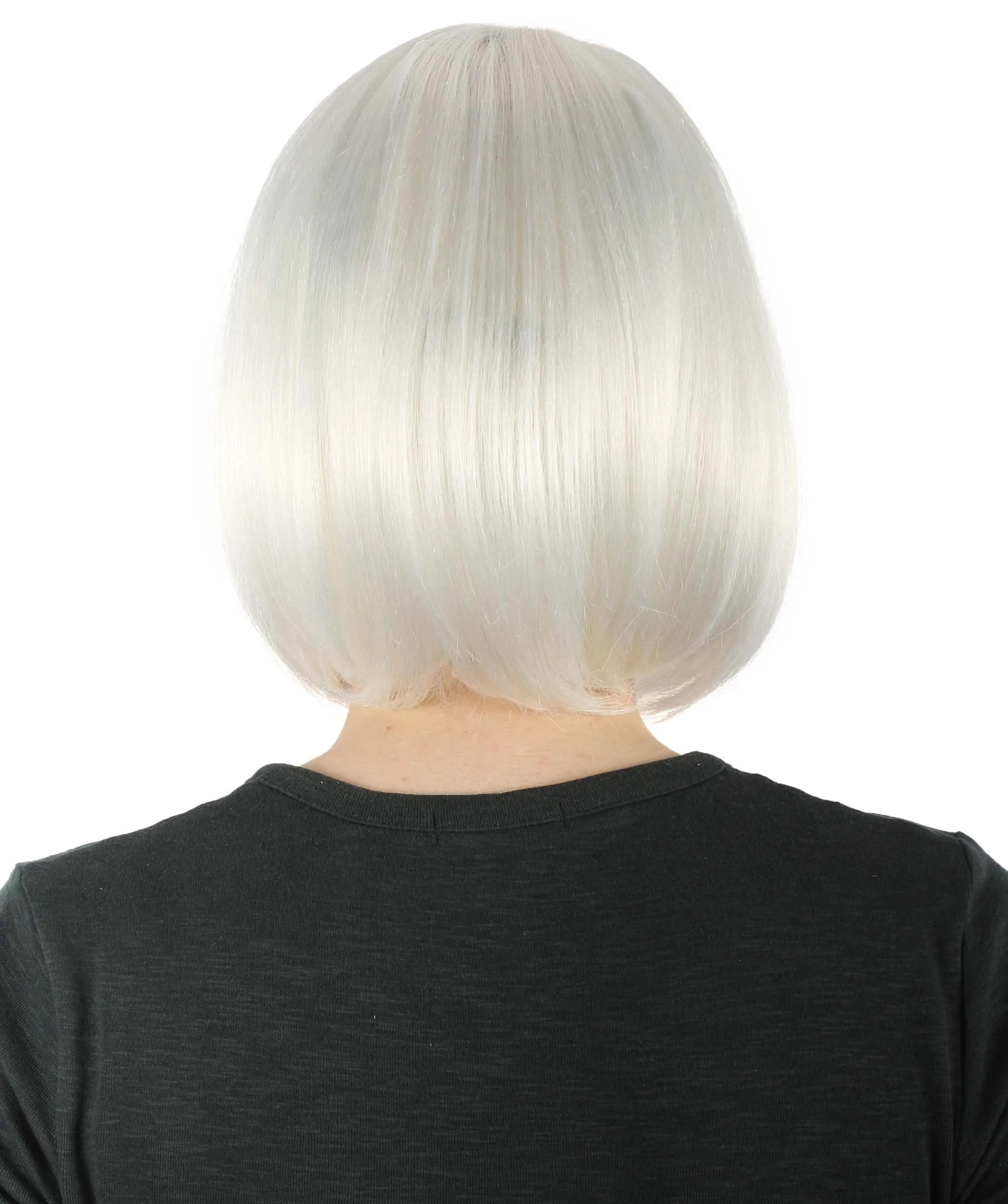 Adult Women"s Halloween Cosplay Shoulder Length Flapper Costume Wig, Multiple Color Options | HPO