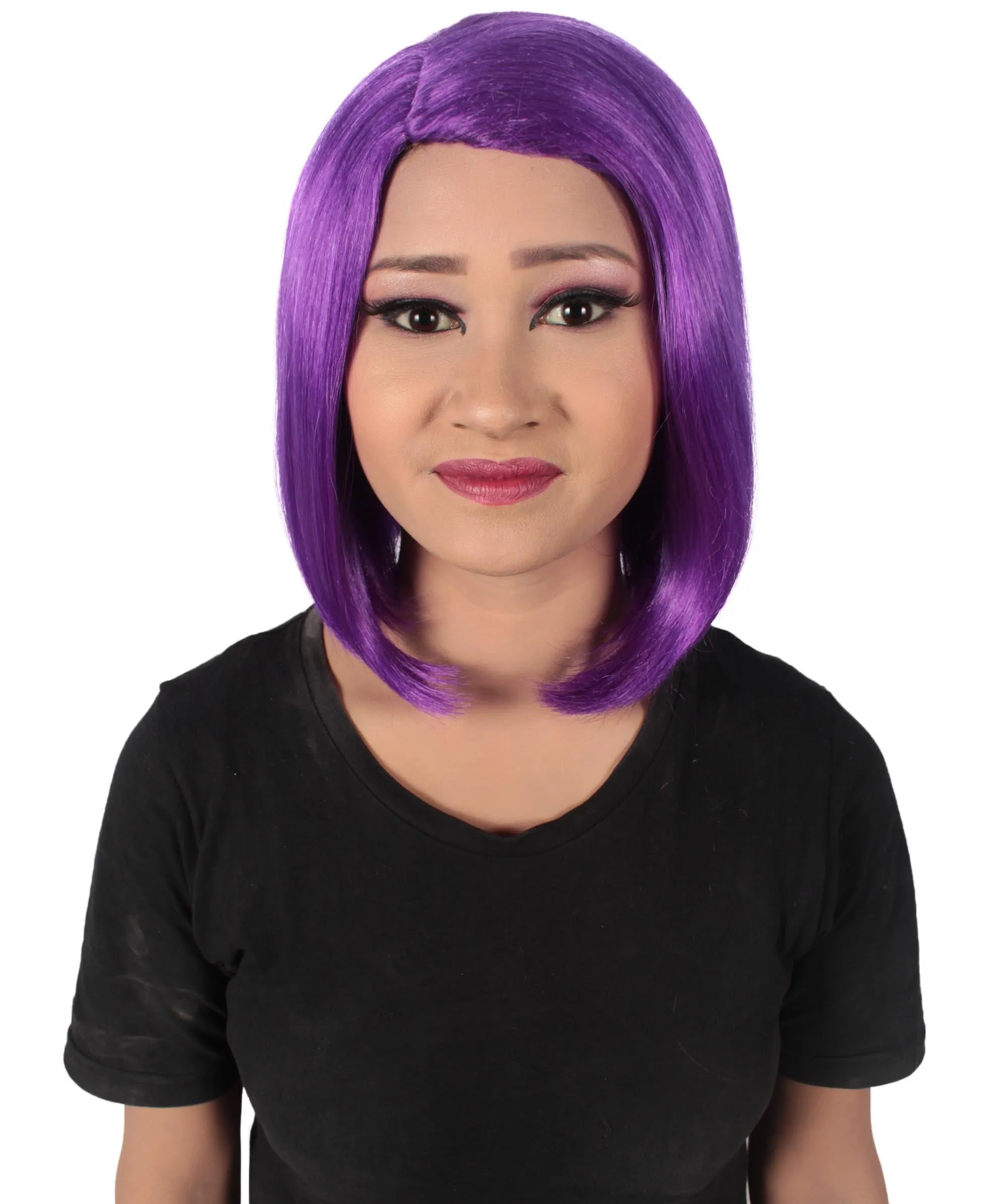 Adult Women"s Halloween Cosplay Shoulder Length Flapper Costume Wig, Multiple Color Options | HPO