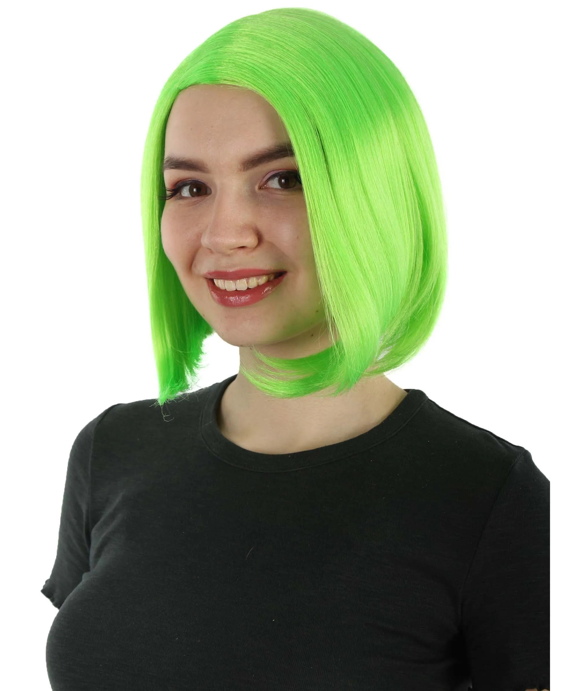 Adult Women"s Halloween Cosplay Shoulder Length Flapper Costume Wig, Multiple Color Options | HPO