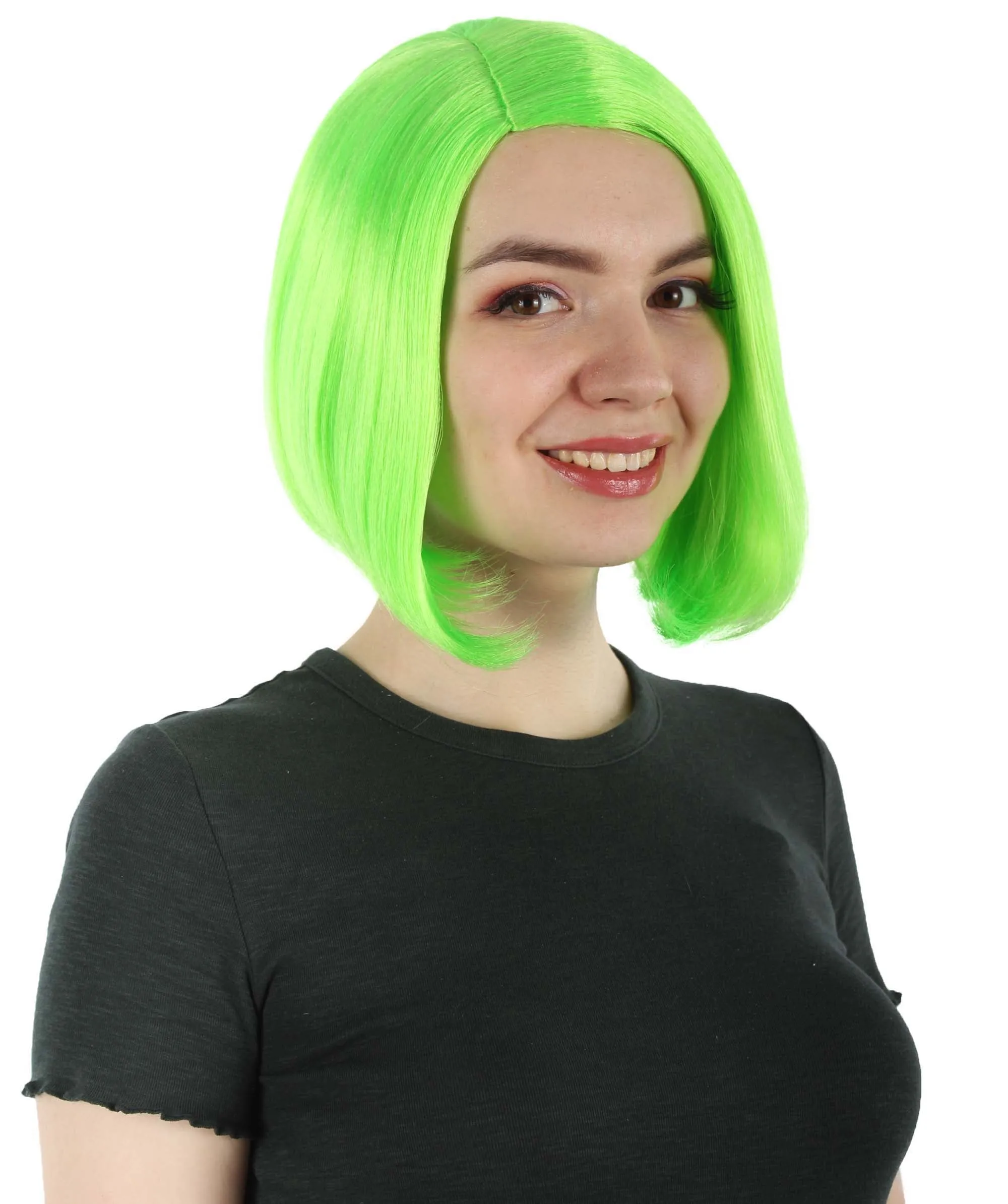 Adult Women"s Halloween Cosplay Shoulder Length Flapper Costume Wig, Multiple Color Options | HPO