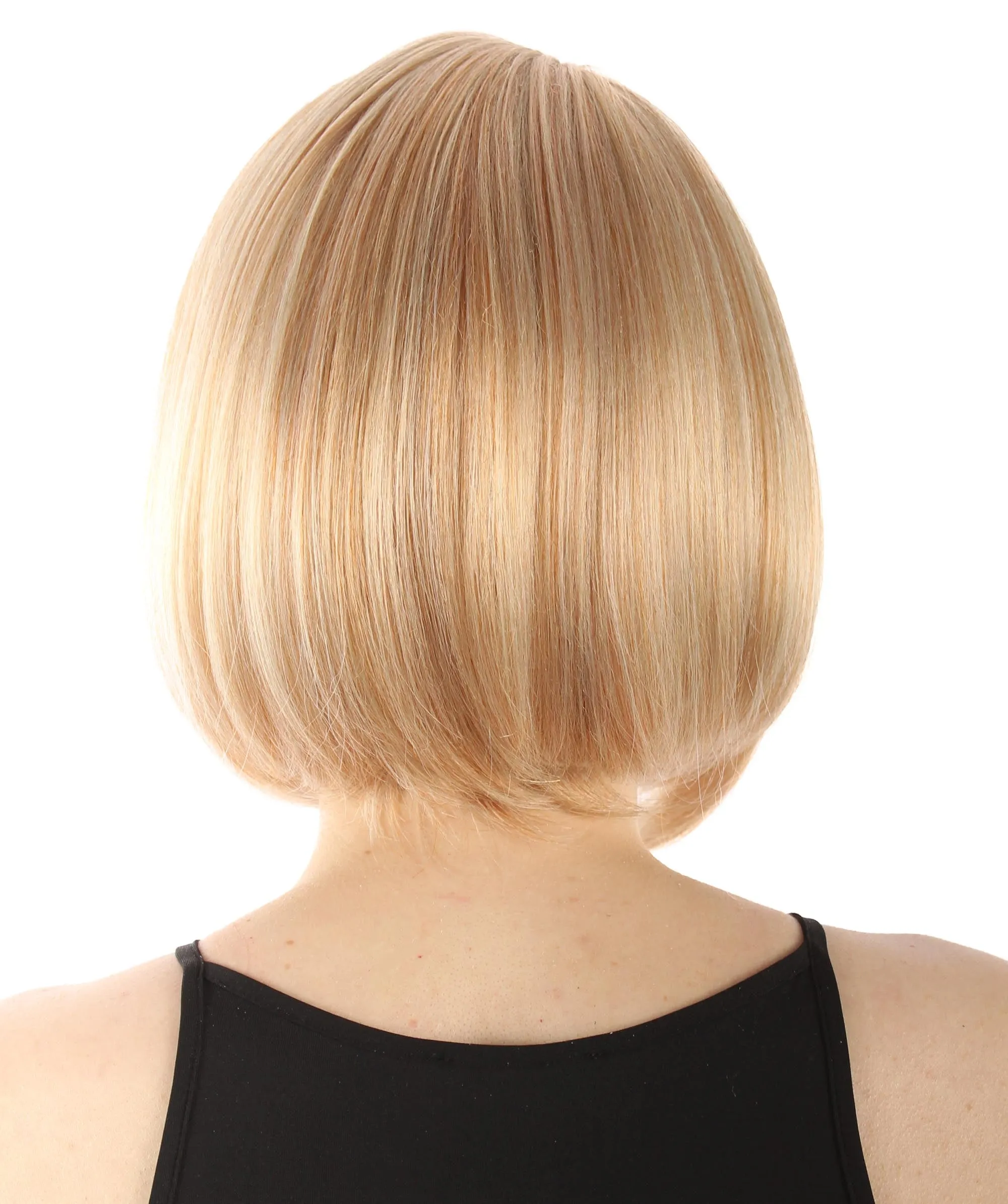 Adult Women"s Halloween Cosplay Shoulder Length Flapper Costume Wig, Multiple Color Options | HPO