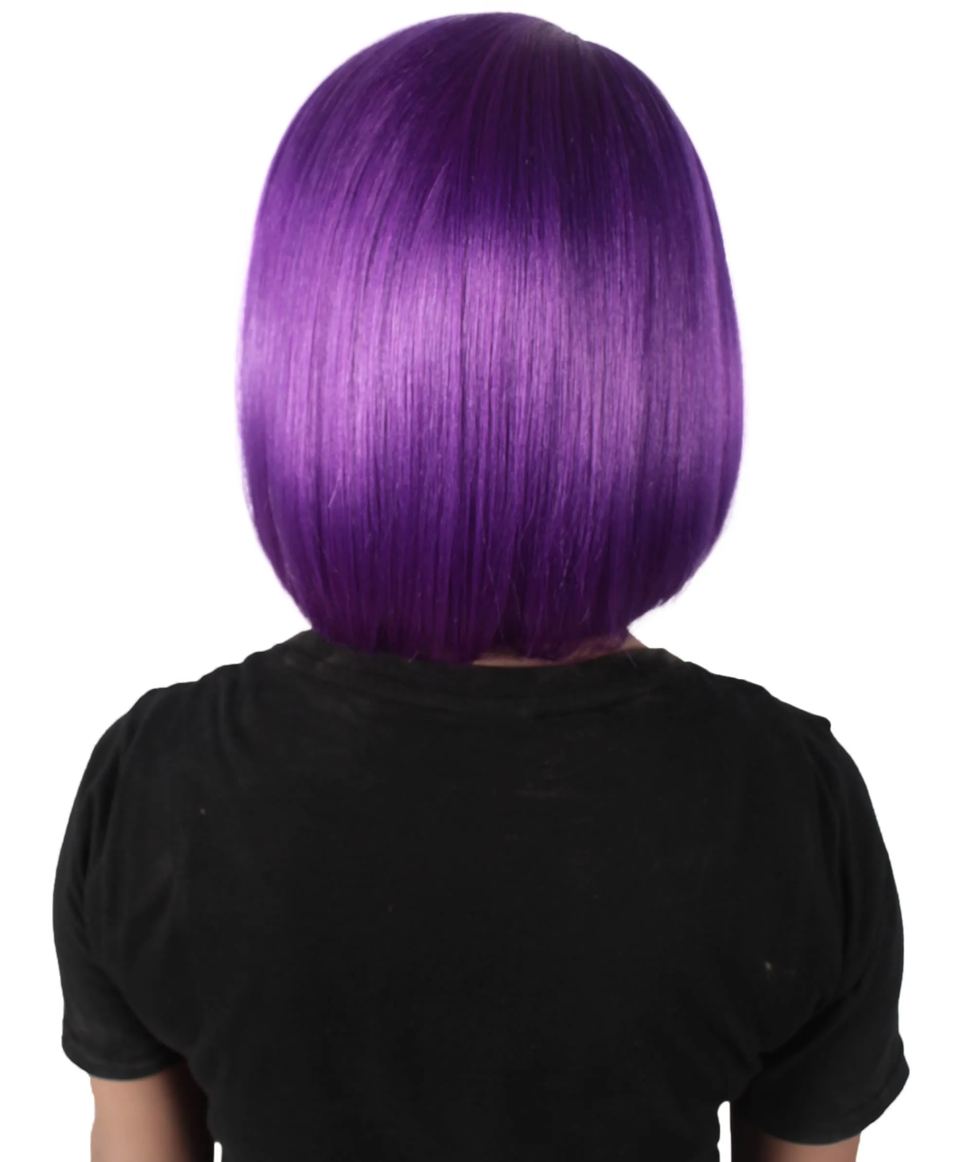 Adult Women"s Halloween Cosplay Shoulder Length Flapper Costume Wig, Multiple Color Options | HPO