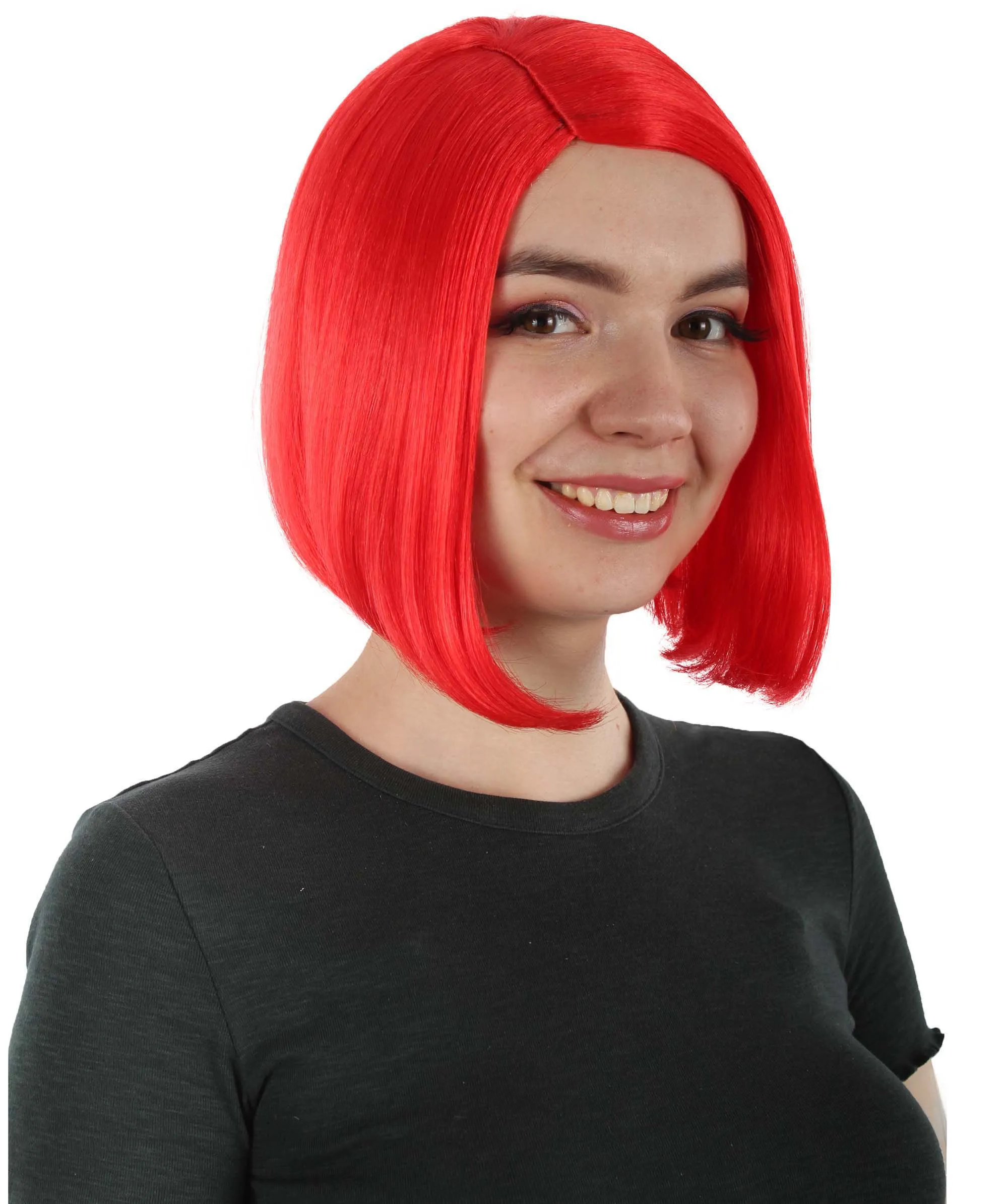 Adult Women"s Halloween Cosplay Shoulder Length Flapper Costume Wig, Multiple Color Options | HPO