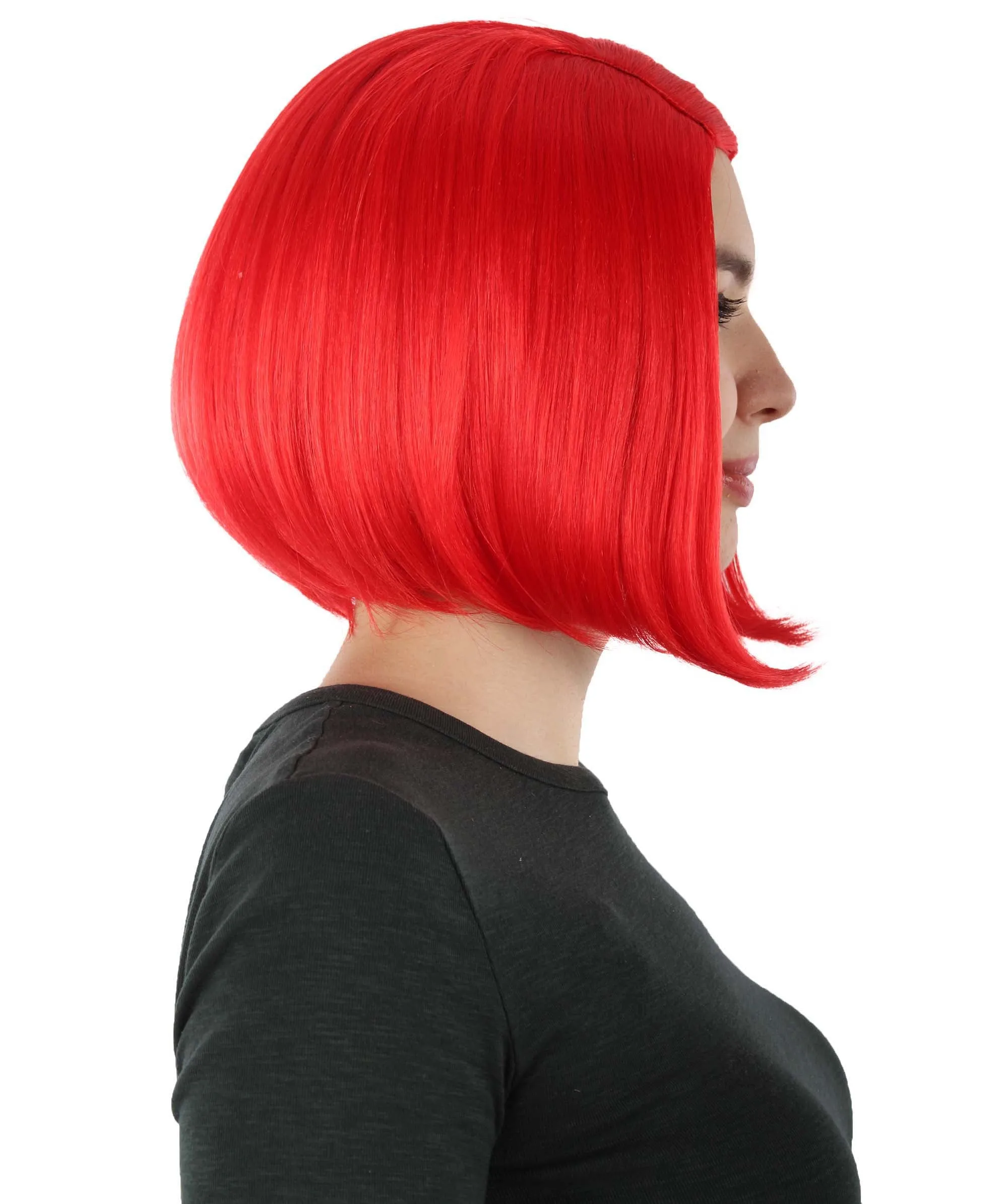 Adult Women"s Halloween Cosplay Shoulder Length Flapper Costume Wig, Multiple Color Options | HPO
