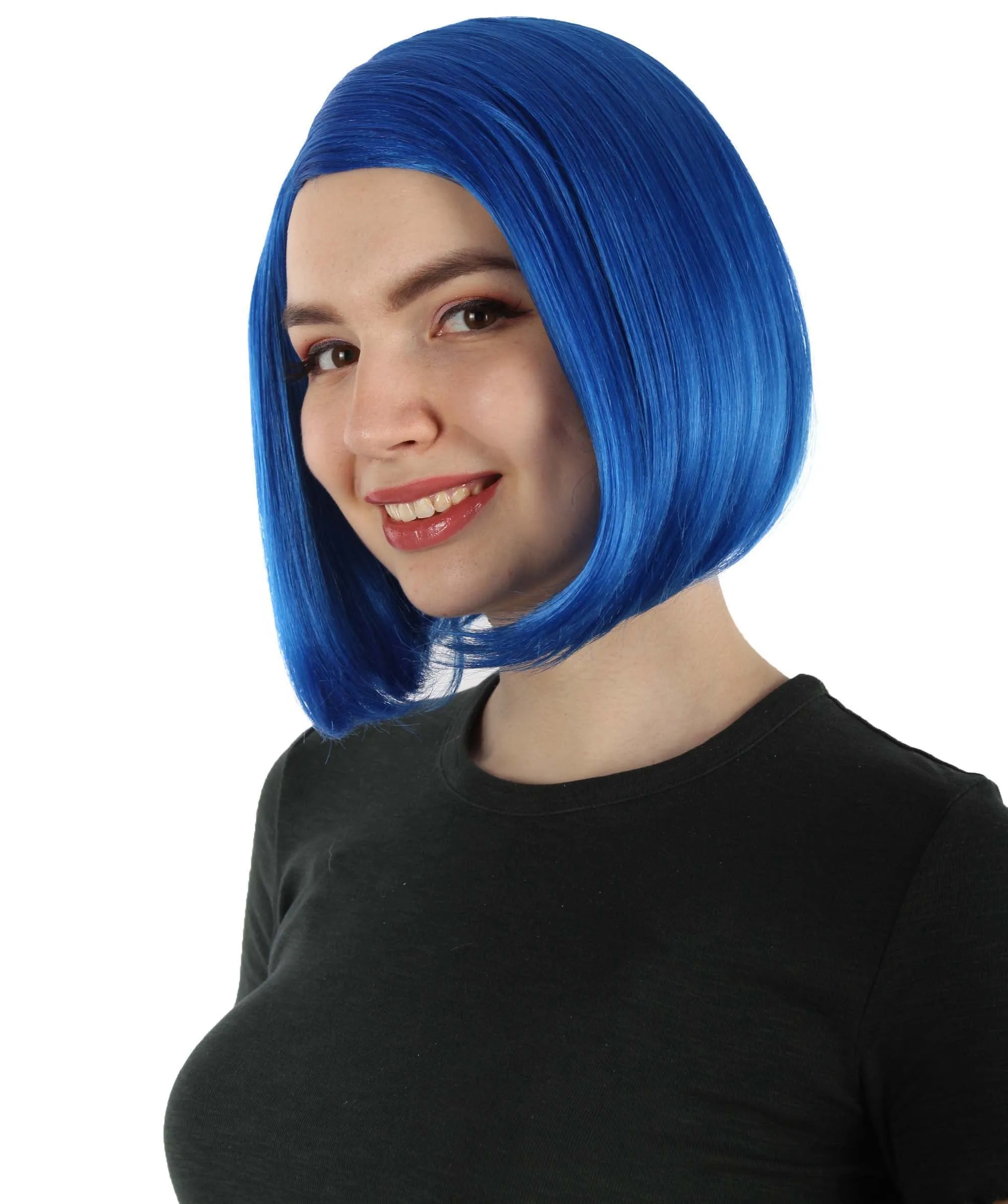 Adult Women"s Halloween Cosplay Shoulder Length Flapper Costume Wig, Multiple Color Options | HPO