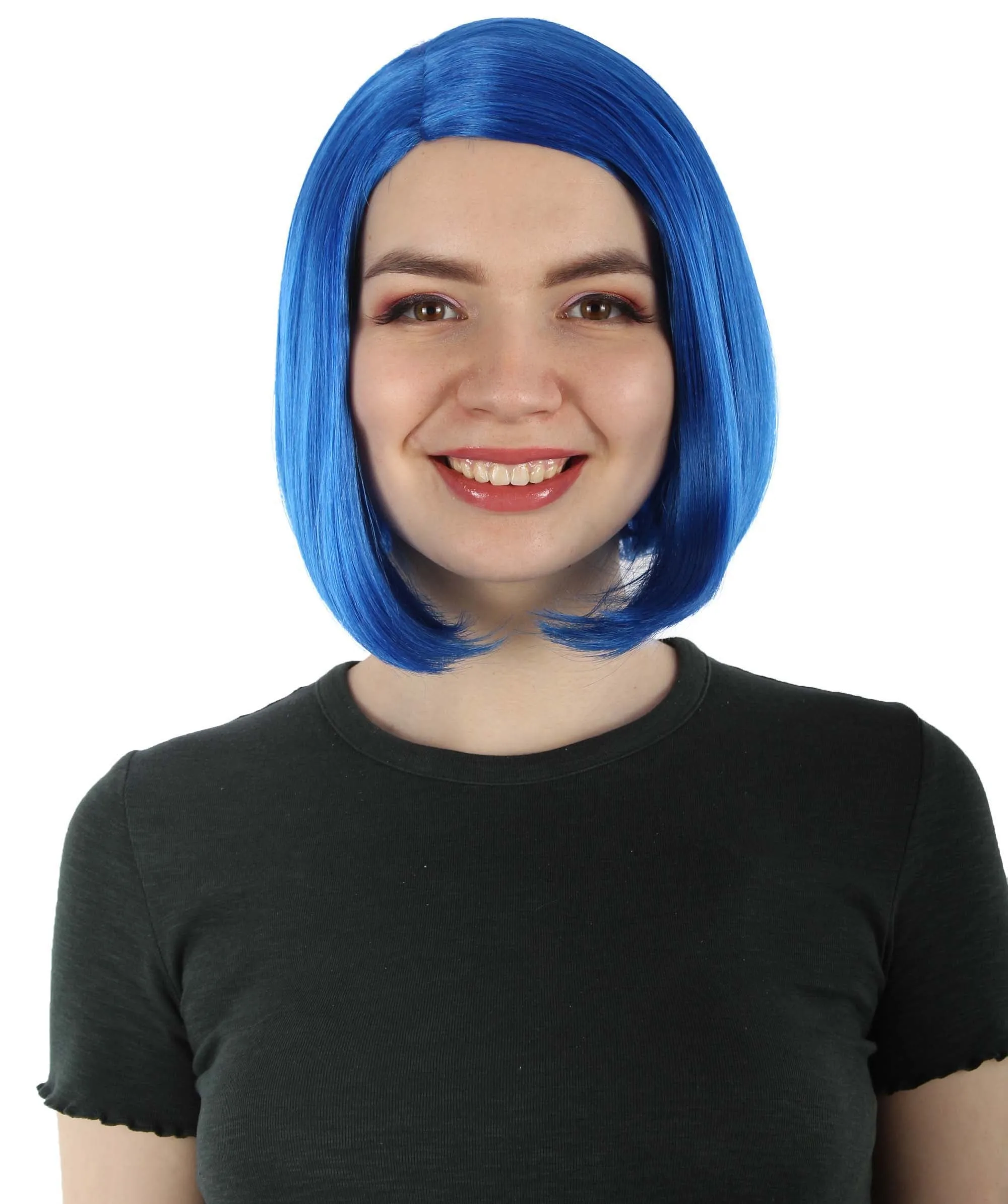Adult Women"s Halloween Cosplay Shoulder Length Flapper Costume Wig, Multiple Color Options | HPO