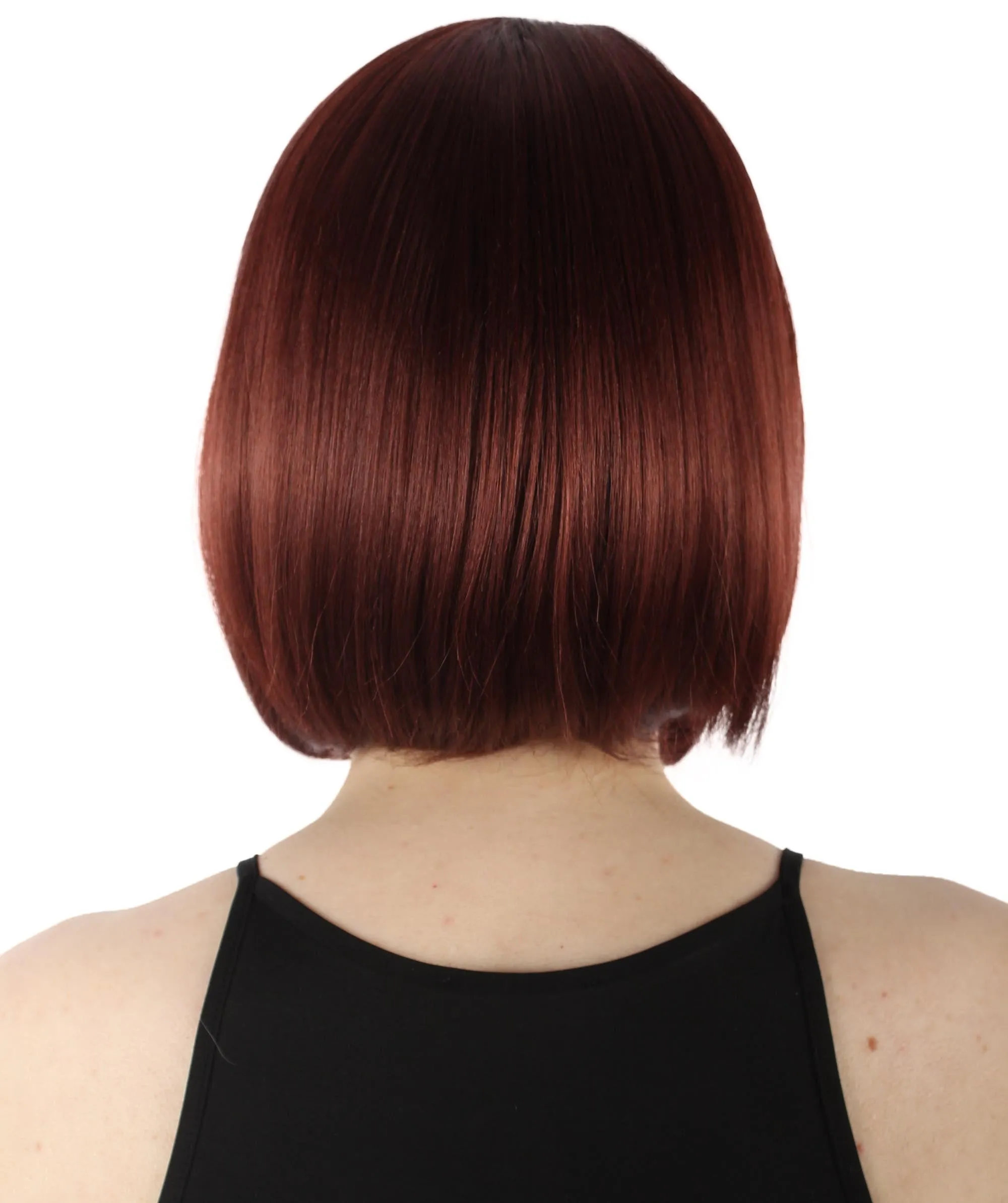 Adult Women"s Halloween Cosplay Shoulder Length Flapper Costume Wig, Multiple Color Options | HPO