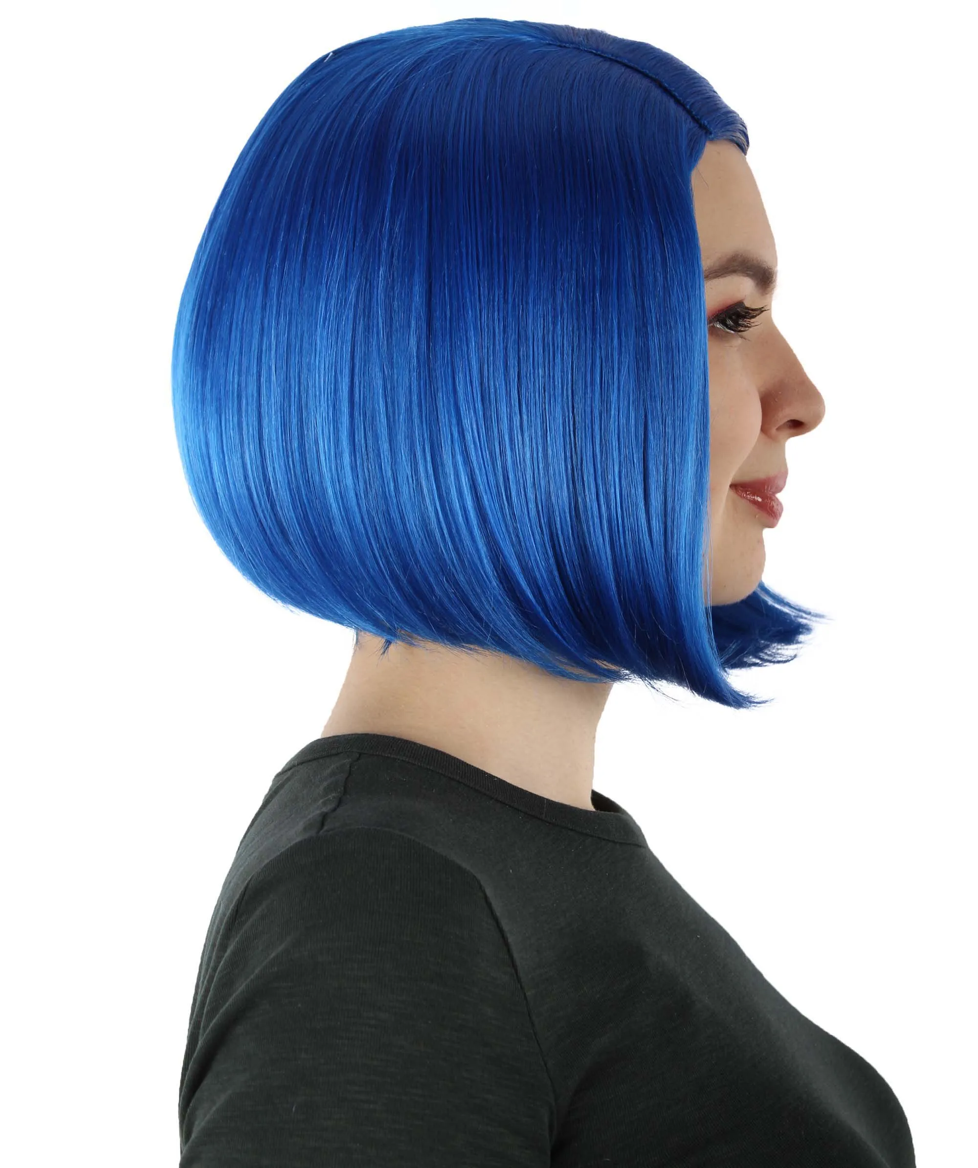 Adult Women"s Halloween Cosplay Shoulder Length Flapper Costume Wig, Multiple Color Options | HPO