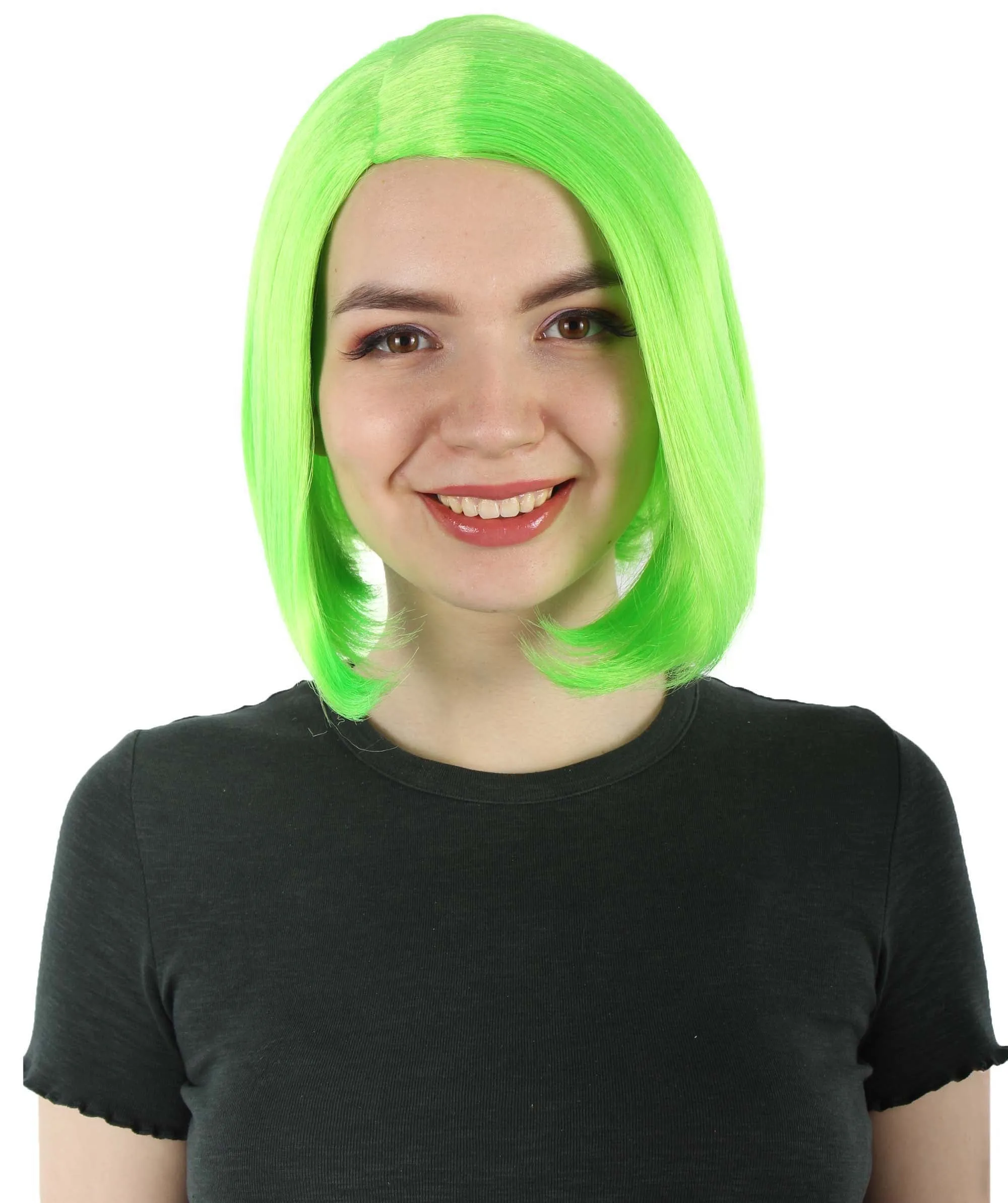 Adult Women"s Halloween Cosplay Shoulder Length Flapper Costume Wig, Multiple Color Options | HPO