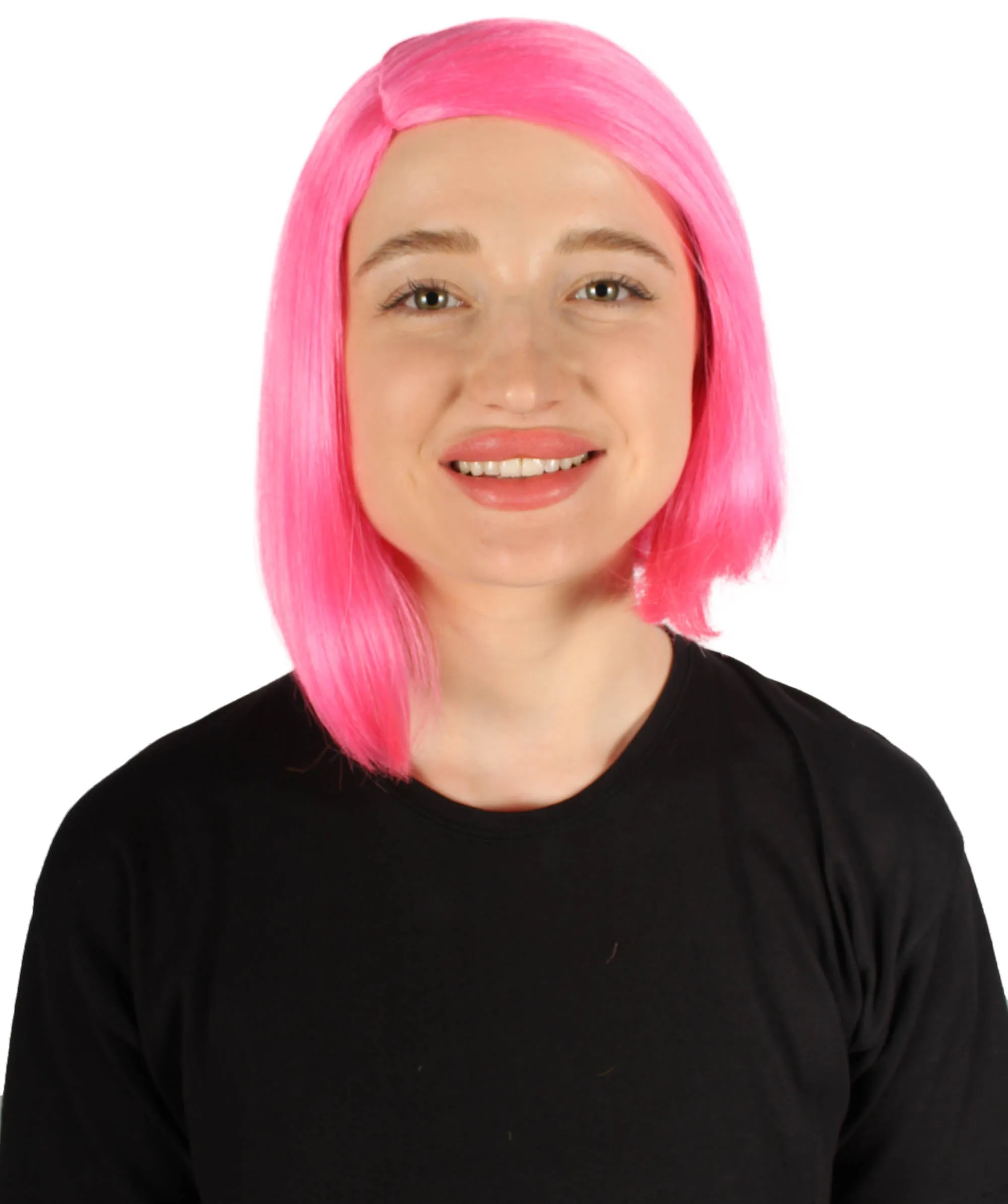 Adult Women"s Halloween Cosplay Shoulder Length Flapper Costume Wig, Multiple Color Options | HPO