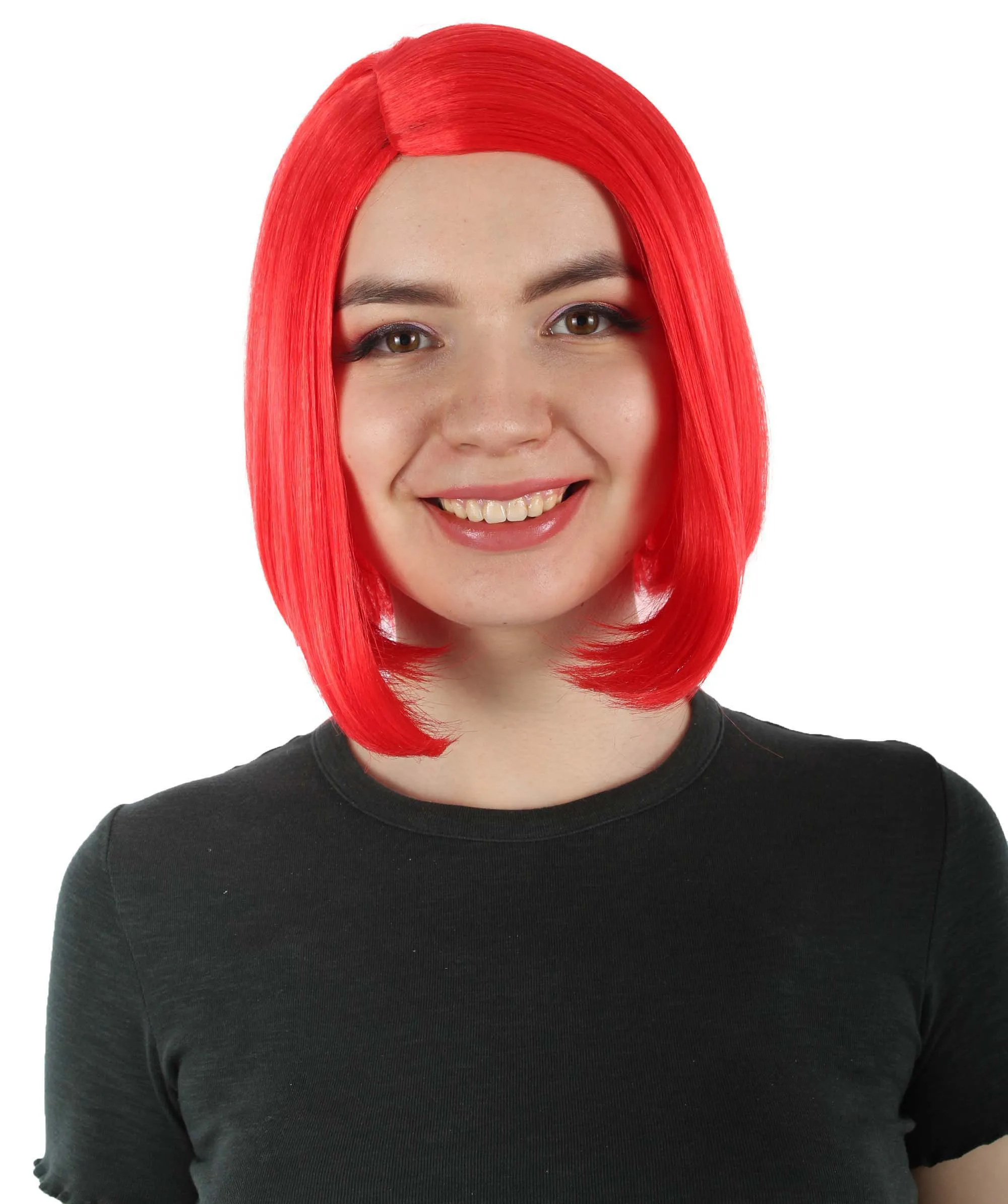 Adult Women"s Halloween Cosplay Shoulder Length Flapper Costume Wig, Multiple Color Options | HPO