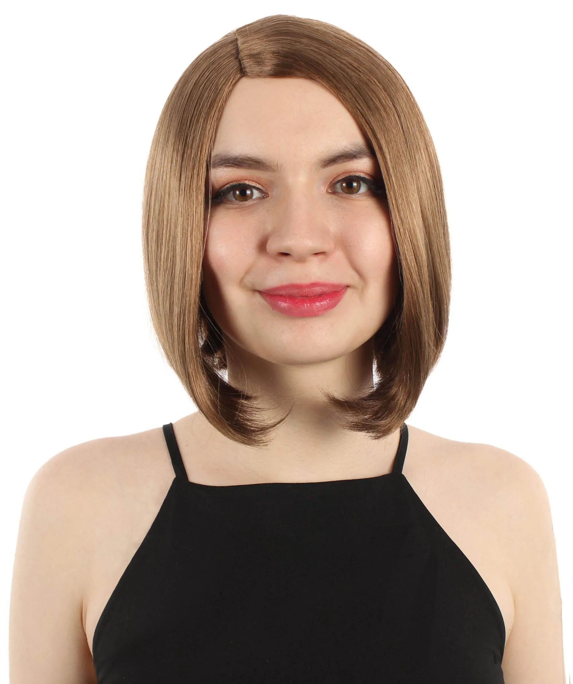 Adult Women"s Halloween Cosplay Shoulder Length Flapper Costume Wig, Multiple Color Options | HPO