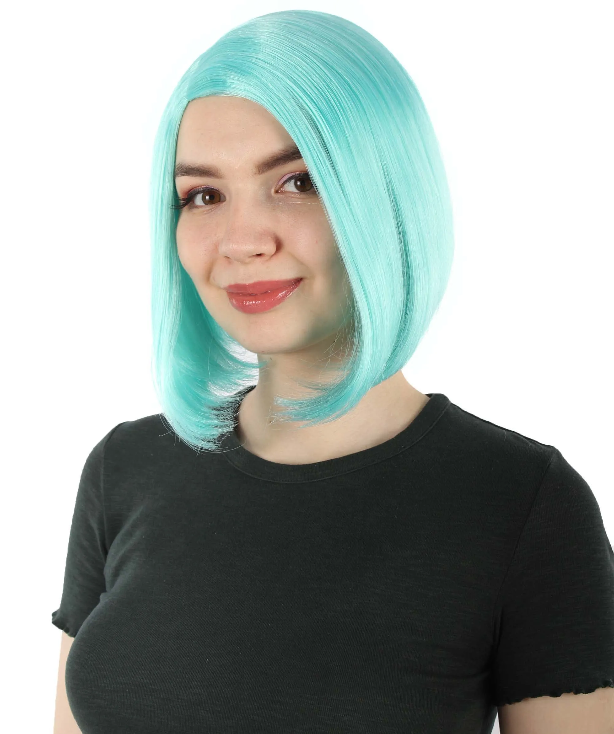 Adult Women"s Halloween Cosplay Shoulder Length Flapper Costume Wig, Multiple Color Options | HPO
