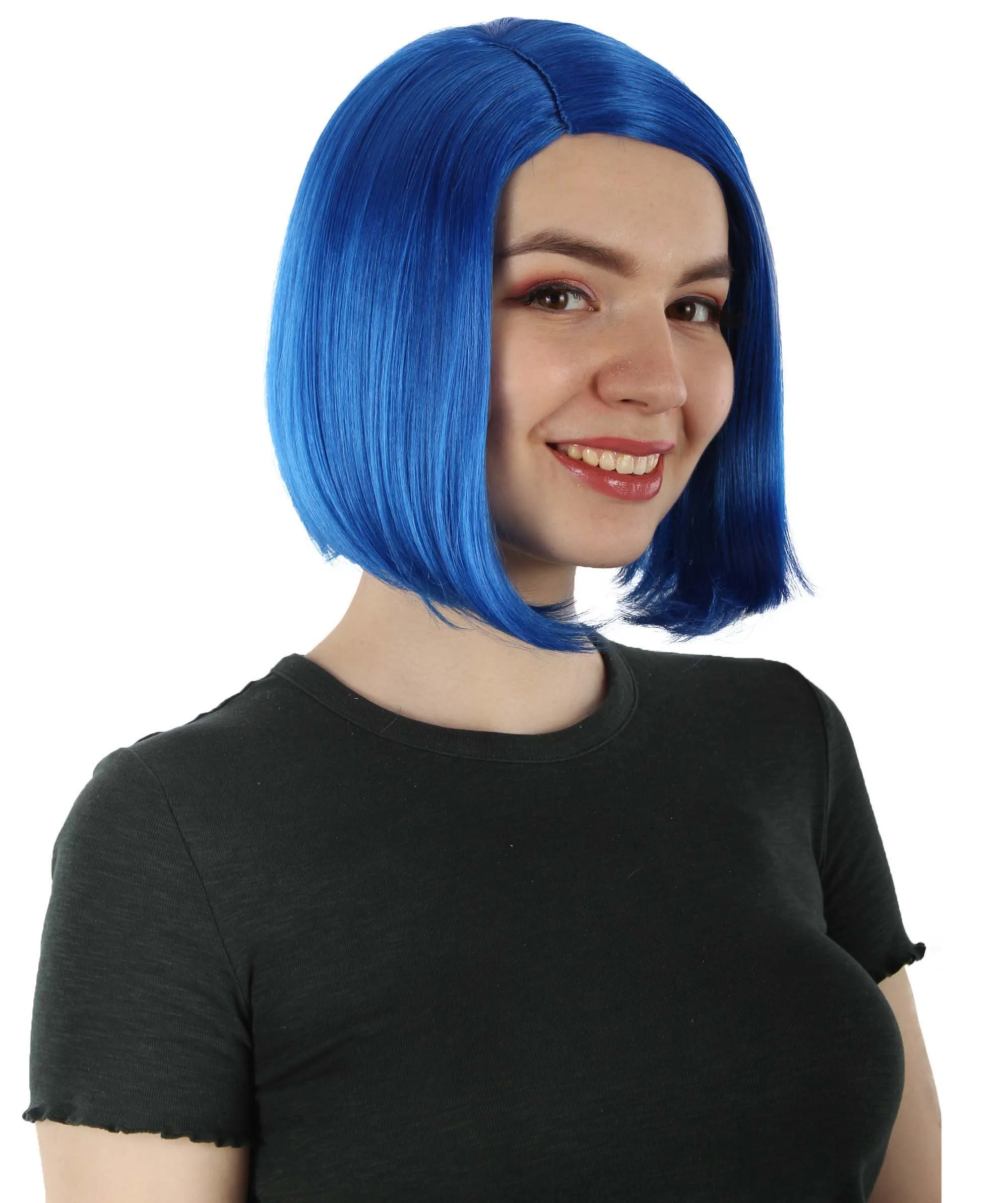 Adult Women"s Halloween Cosplay Shoulder Length Flapper Costume Wig, Multiple Color Options | HPO