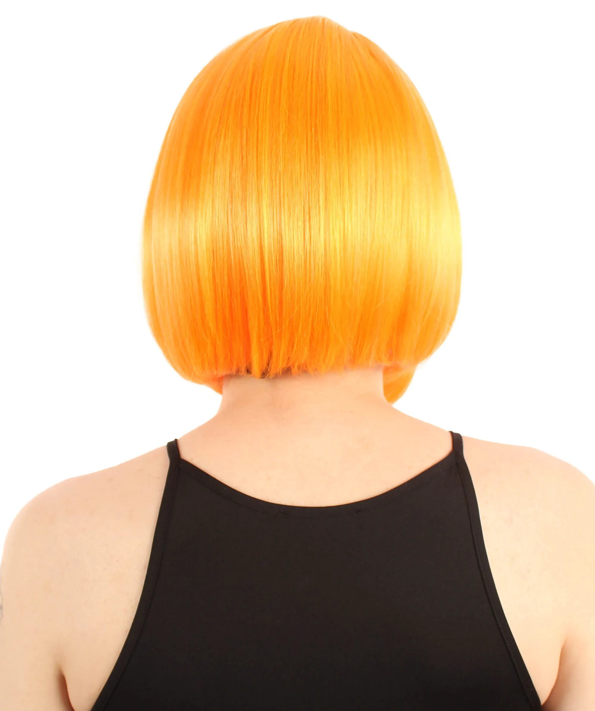 Adult Women"s Halloween Cosplay Shoulder Length Flapper Costume Wig, Multiple Color Options | HPO