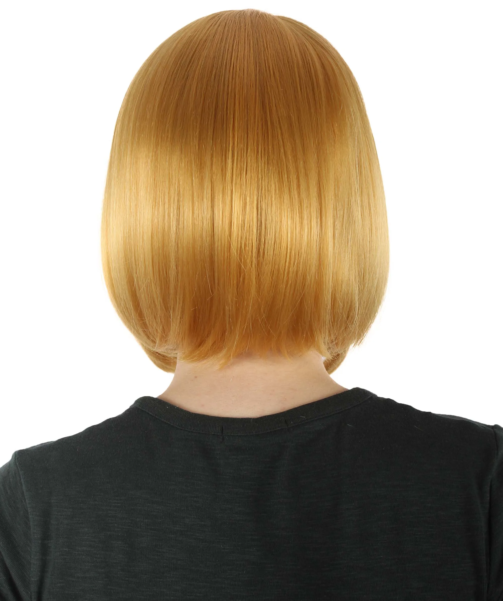 Adult Women"s Halloween Cosplay Shoulder Length Flapper Costume Wig, Multiple Color Options | HPO
